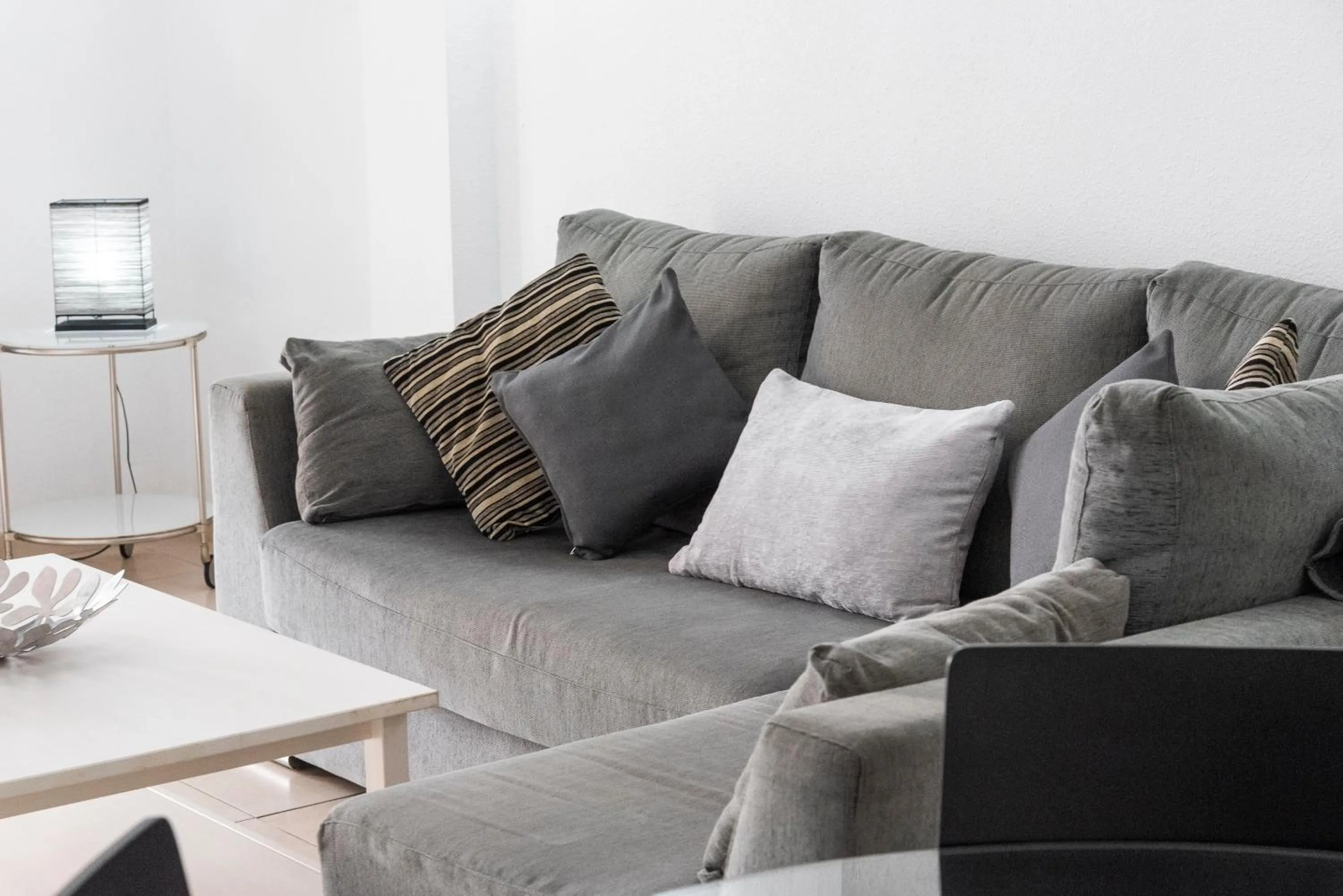 Living room in Paloma Beach Apartments