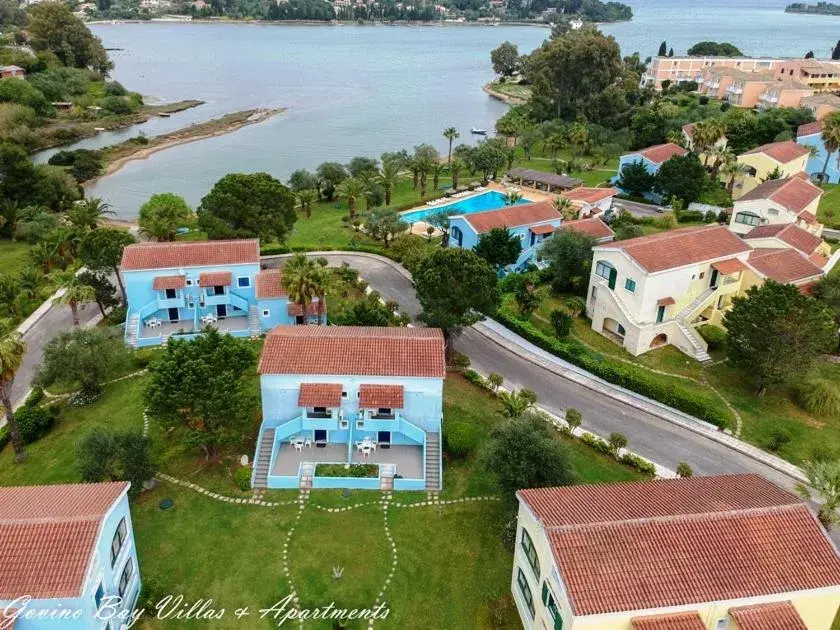 Bird's eye view in Govino Bay Bird's eye view in Govino Bay