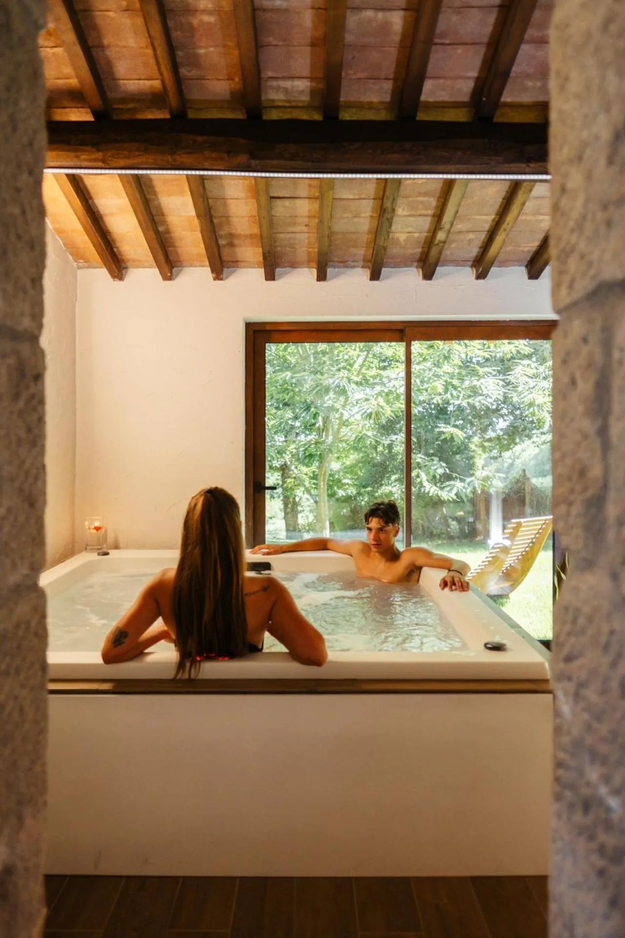 Sauna in Relais San Lorenzo