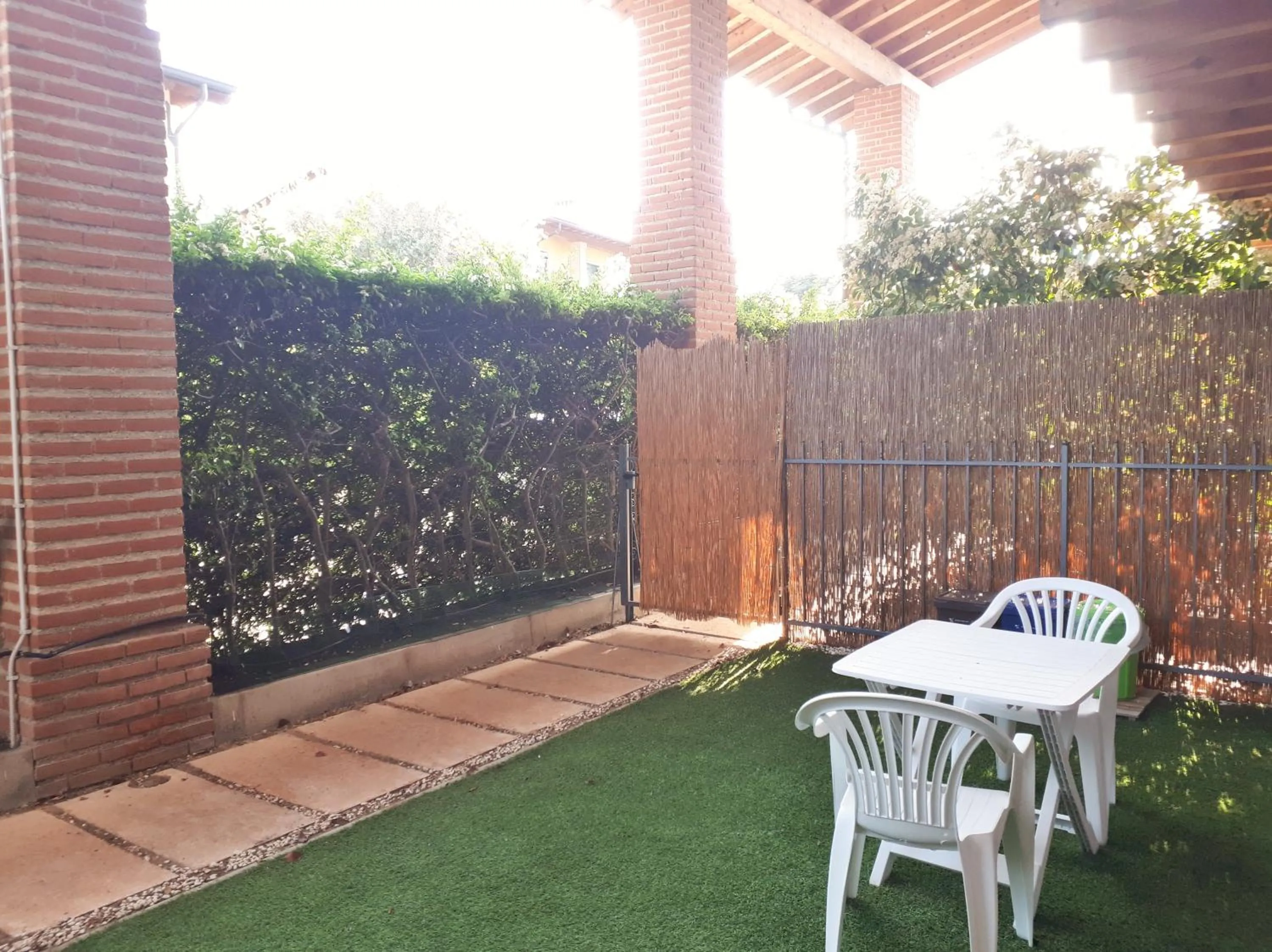 Patio in Albergo La Quiete