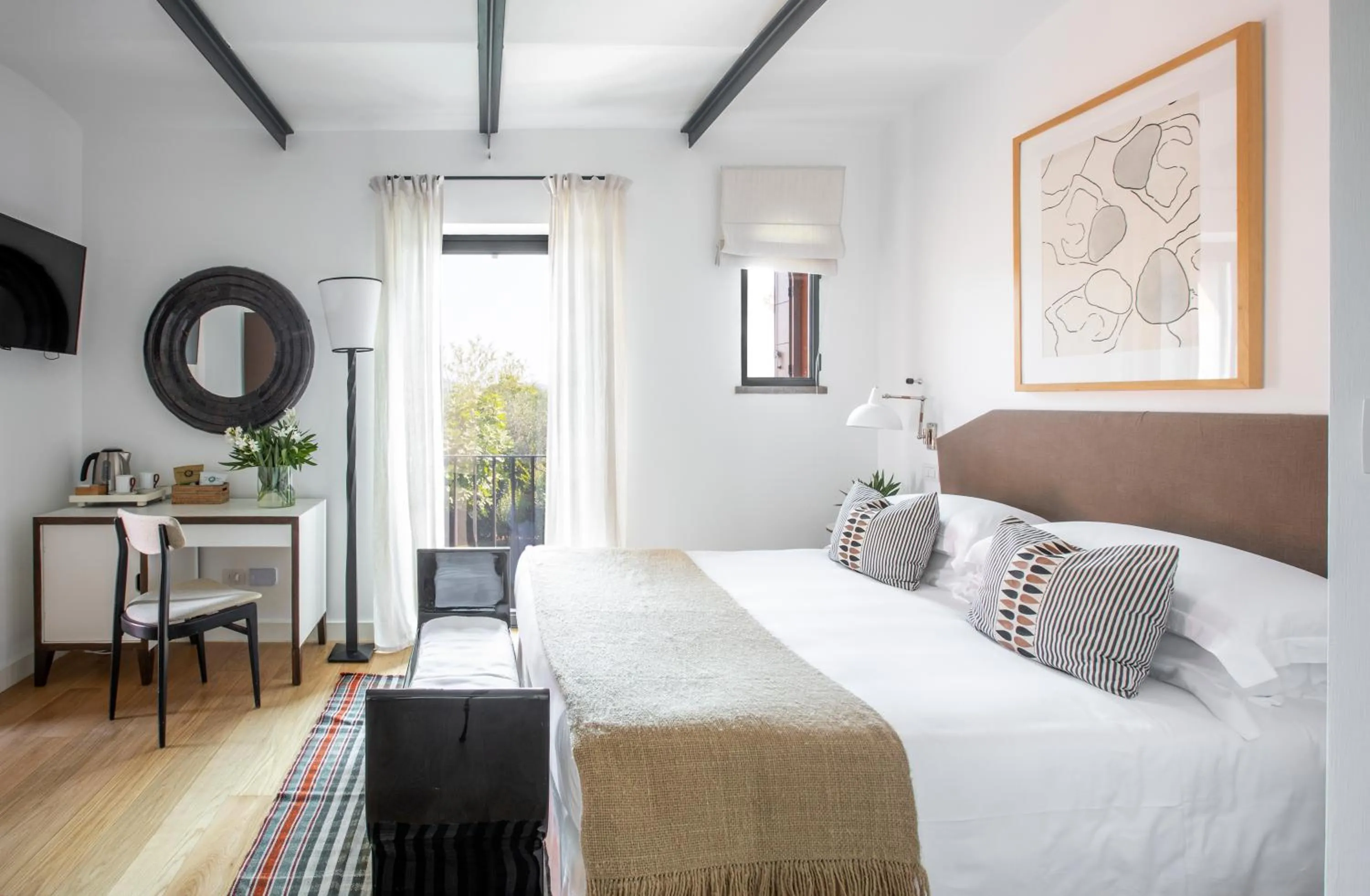 Deluxe Double Room with Balcony in Locanda Rossa