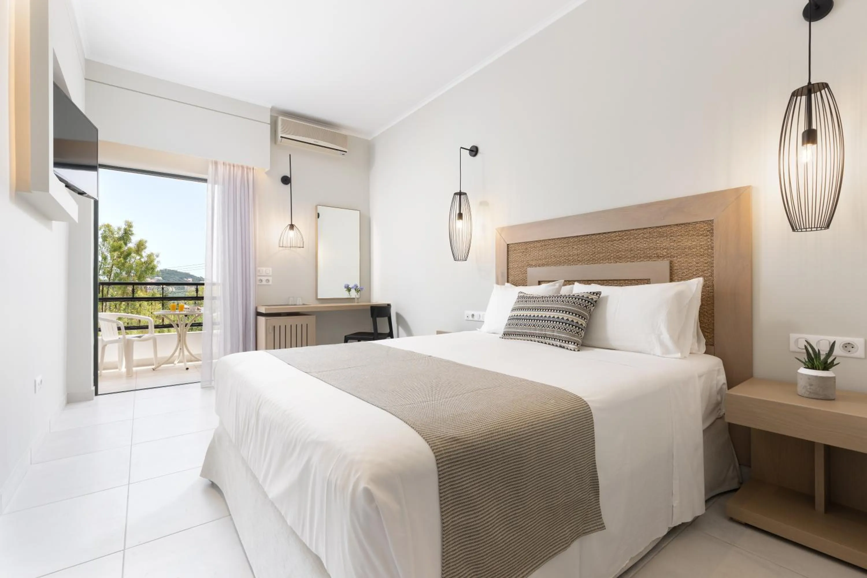 Bedroom in Paradise Hotel Corfu