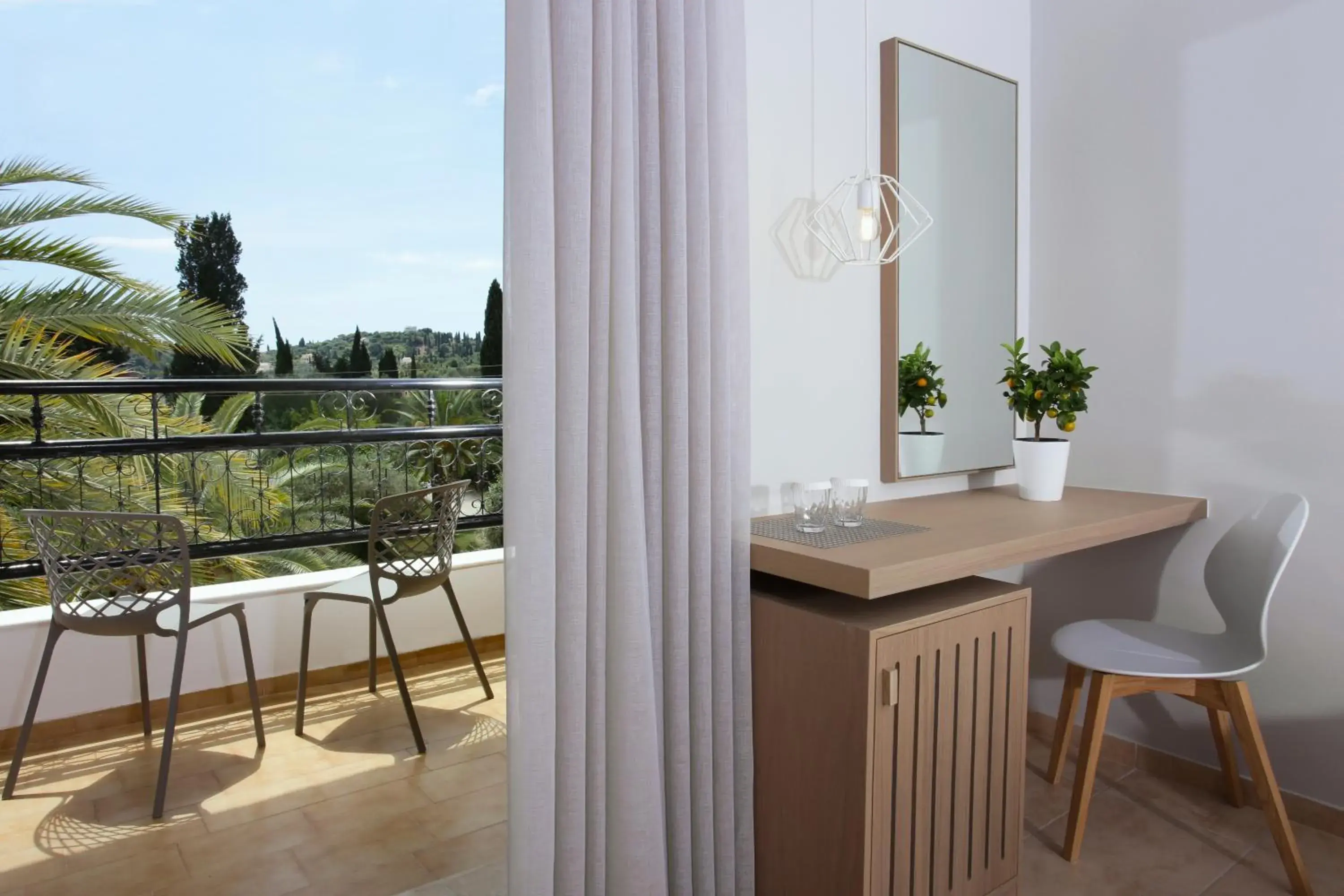 View (from property/room) in Paradise Hotel Corfu View (from property/room) in Paradise Hotel Corfu