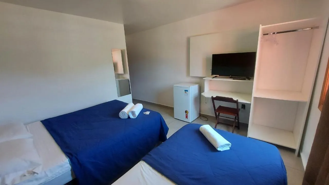 Bed in Itacuruçá Inn
