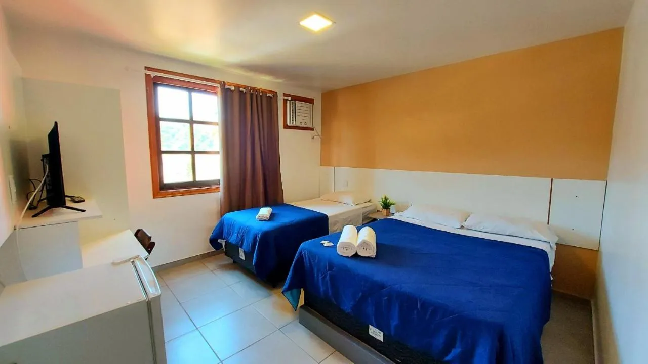 Bed in Itacuruçá Inn