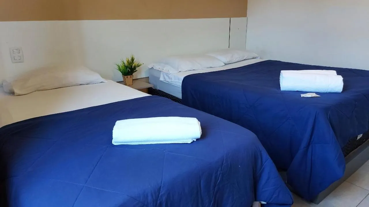 Bed in Itacuruçá Inn