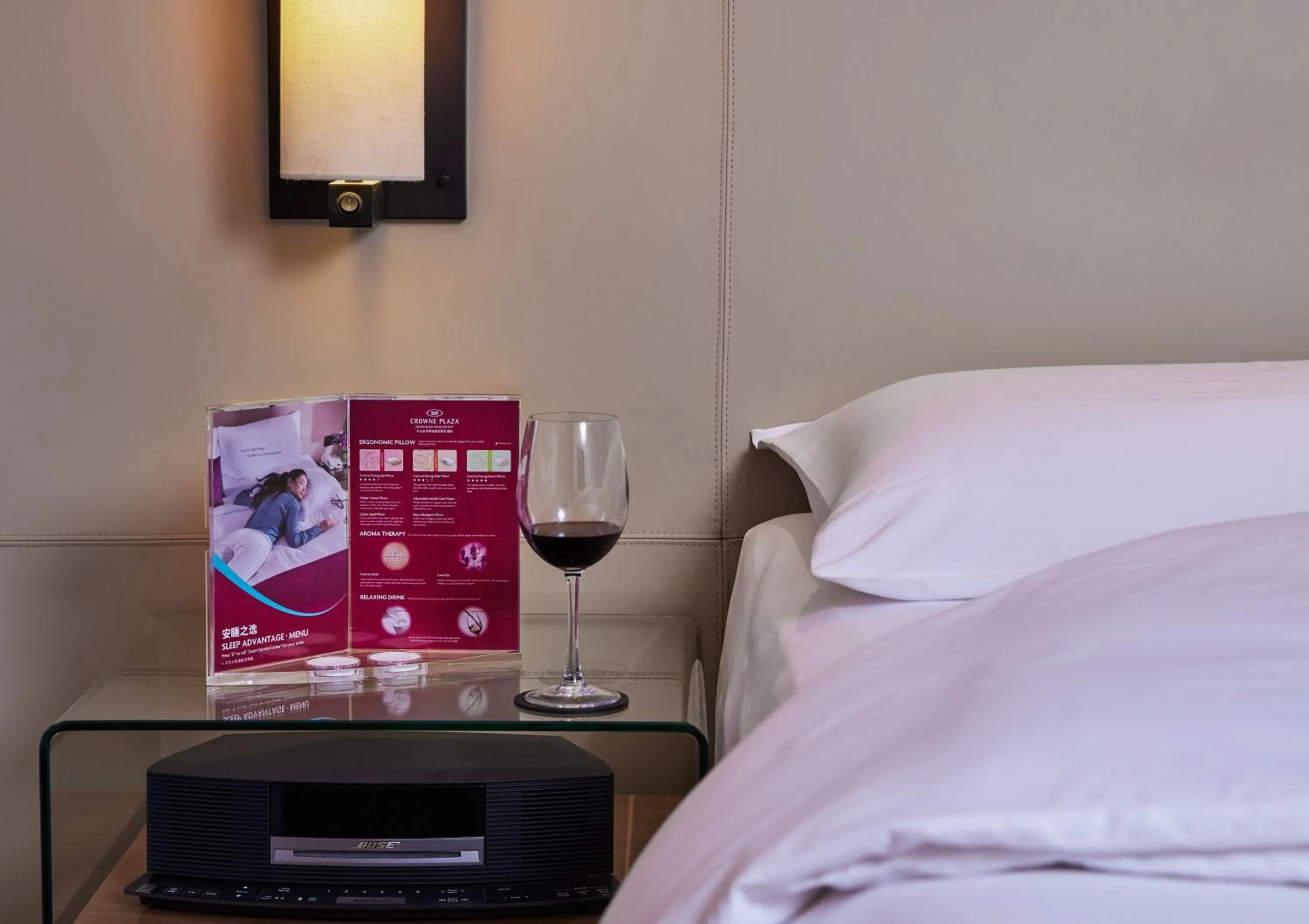 Photo of the whole room, Bed in Crowne Plaza Zhongshan Wing On City by IHG