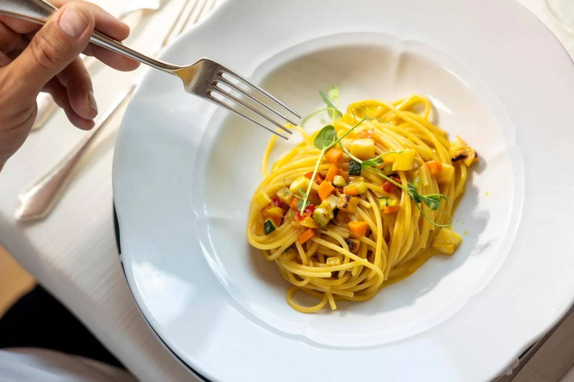 Dinner in Hotel Londra Slow Living Molveno