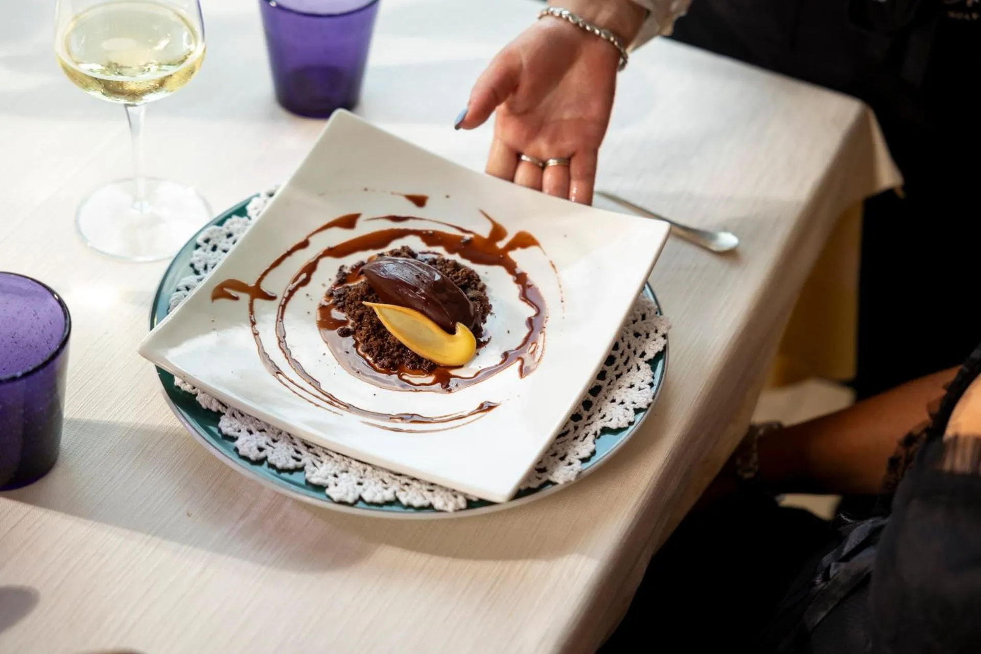 Dinner in Hotel Londra Slow Living Molveno