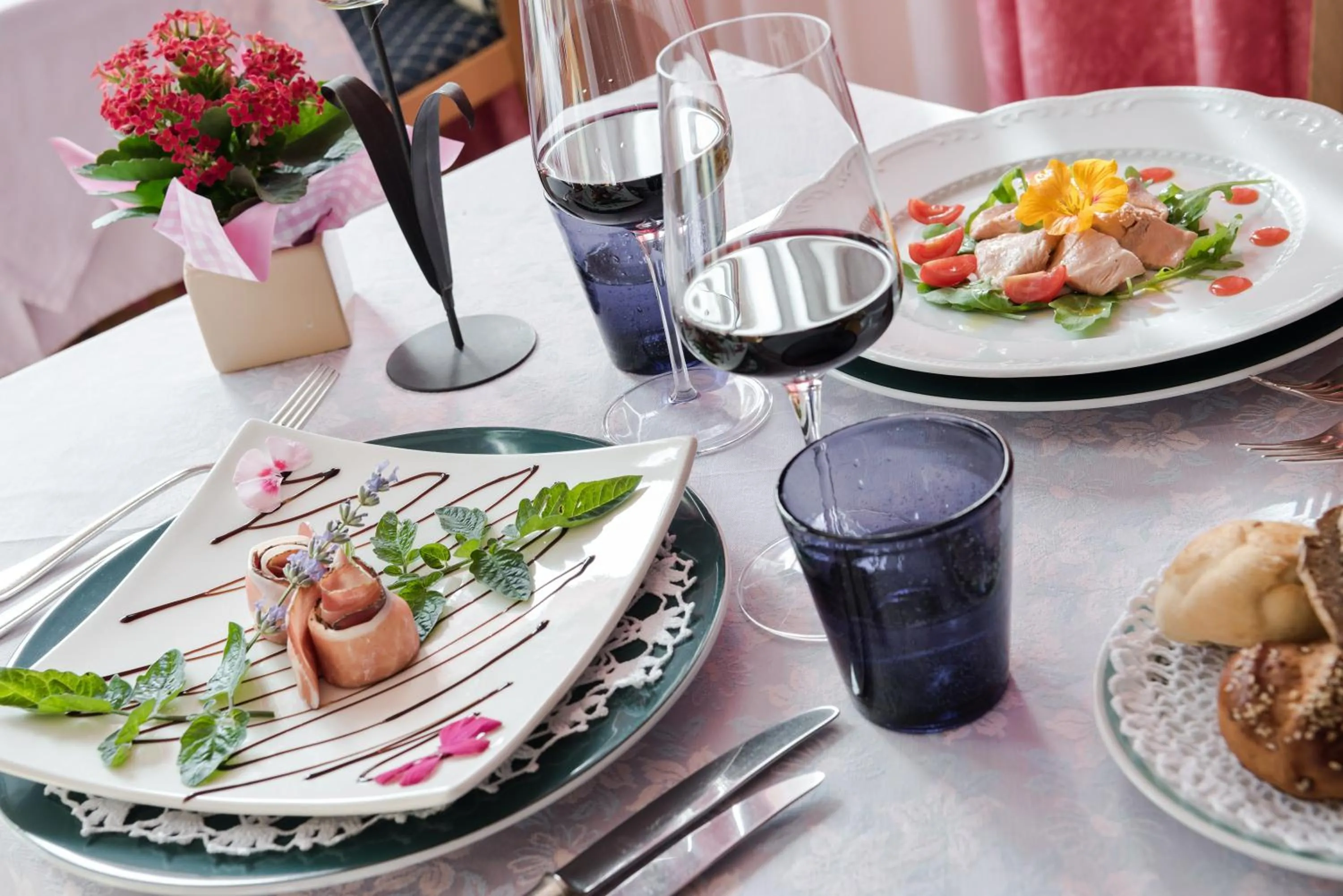 Food close-up in Hotel Londra Slow Living Molveno