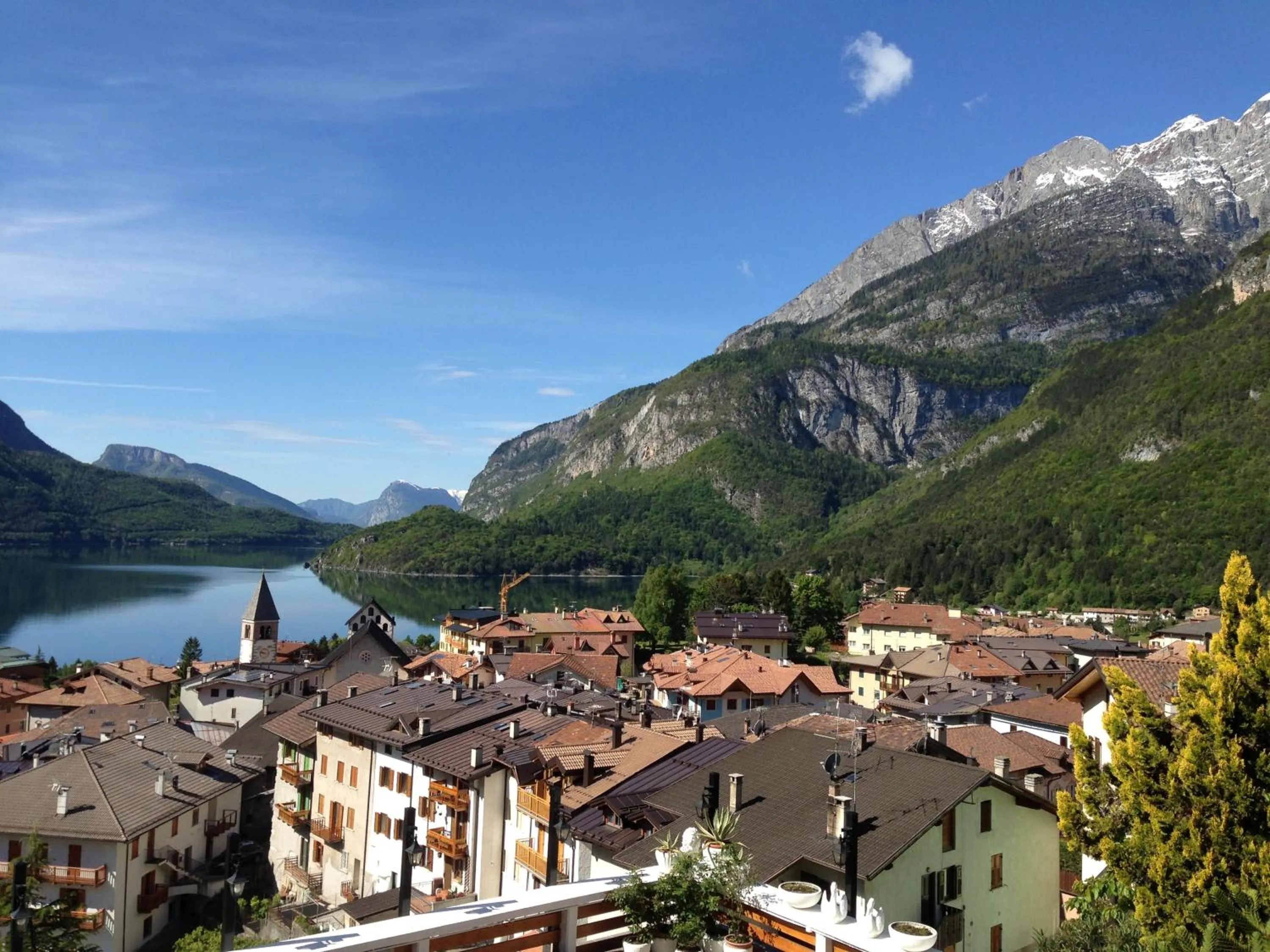 View (from property/room) in Hotel Londra Slow Living Molveno