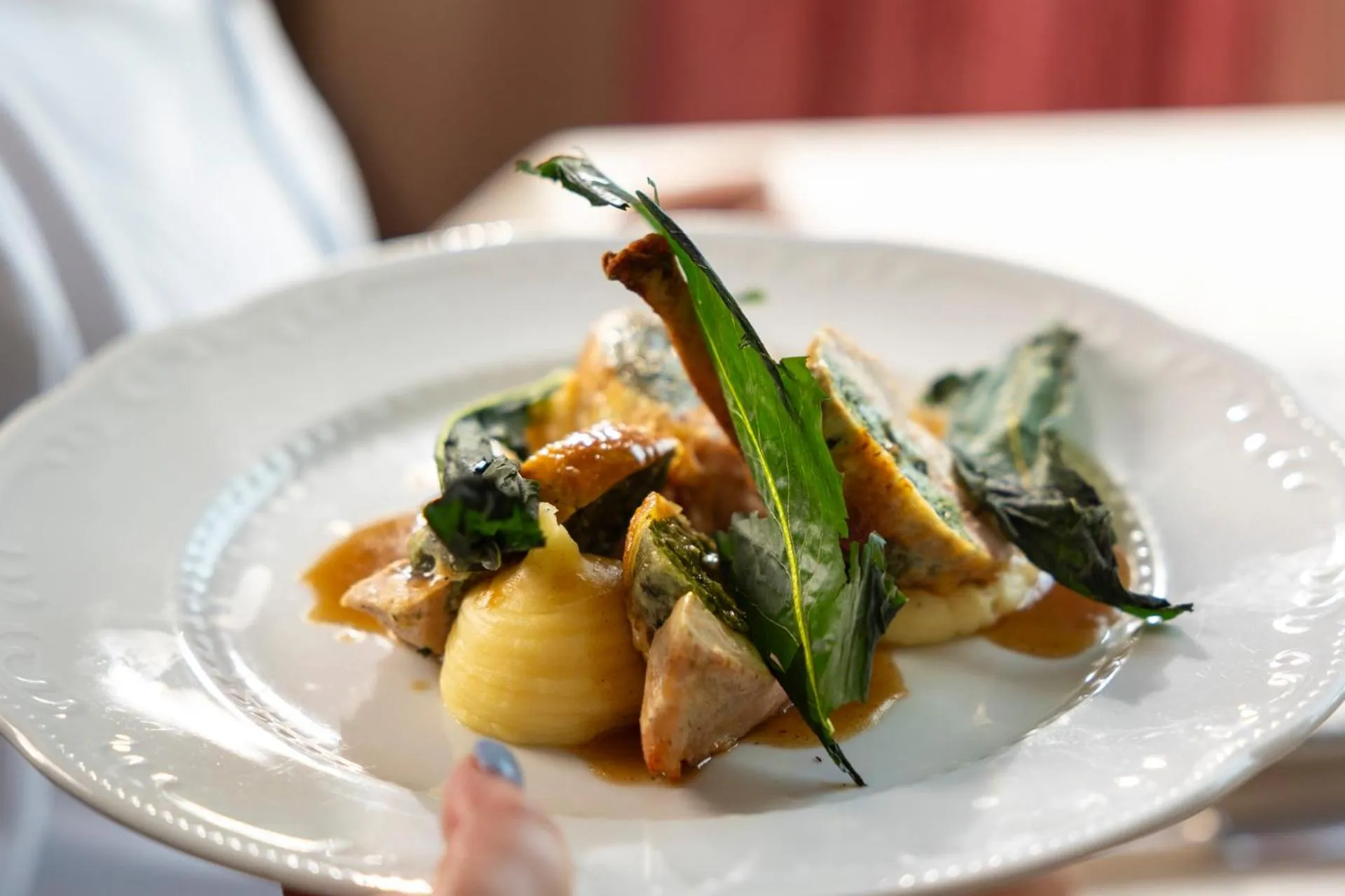 Dinner in Hotel Londra Slow Living Molveno