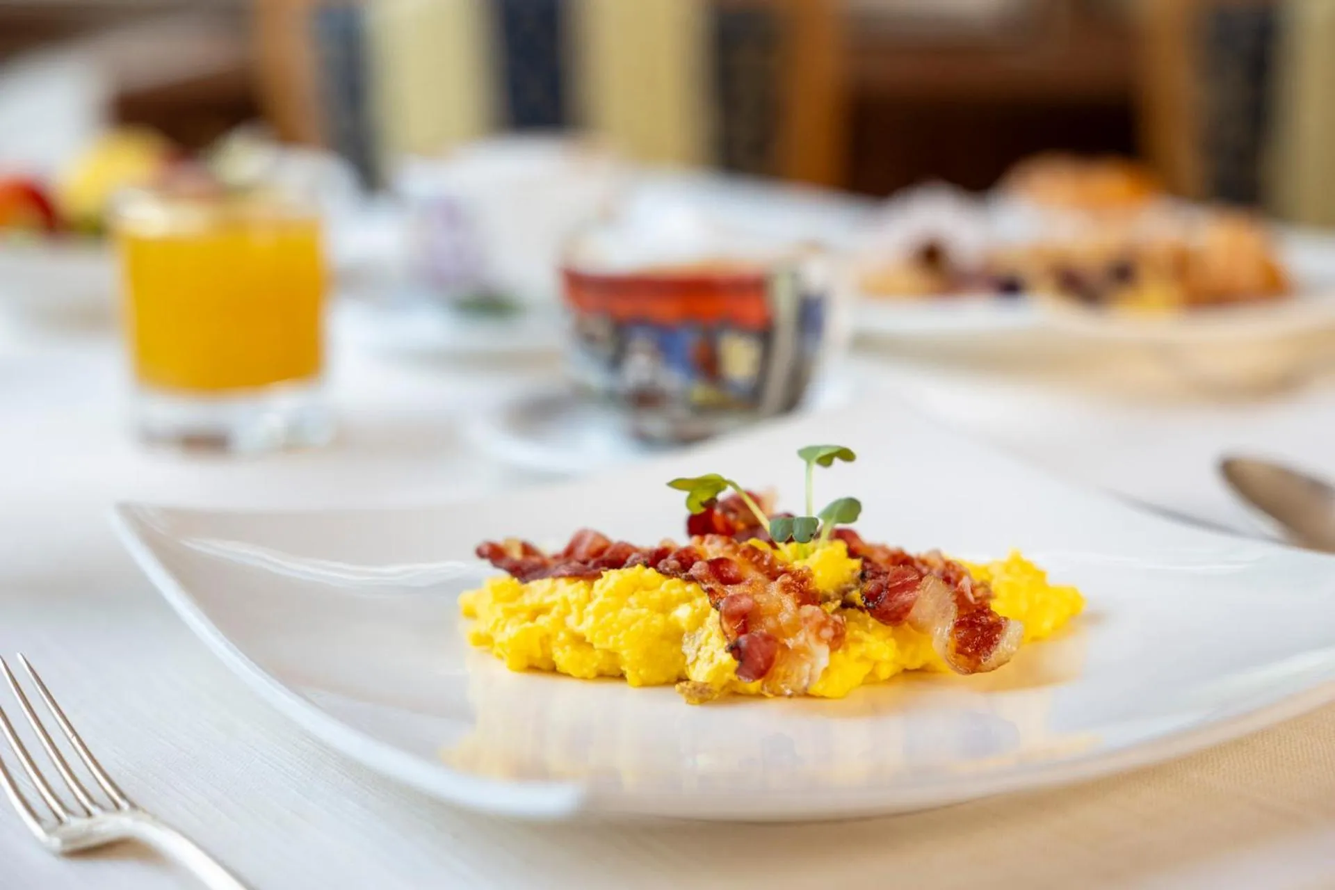 Breakfast in Hotel Londra Slow Living Molveno