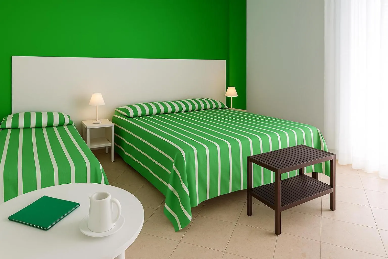 Bed in Melo Accommodations