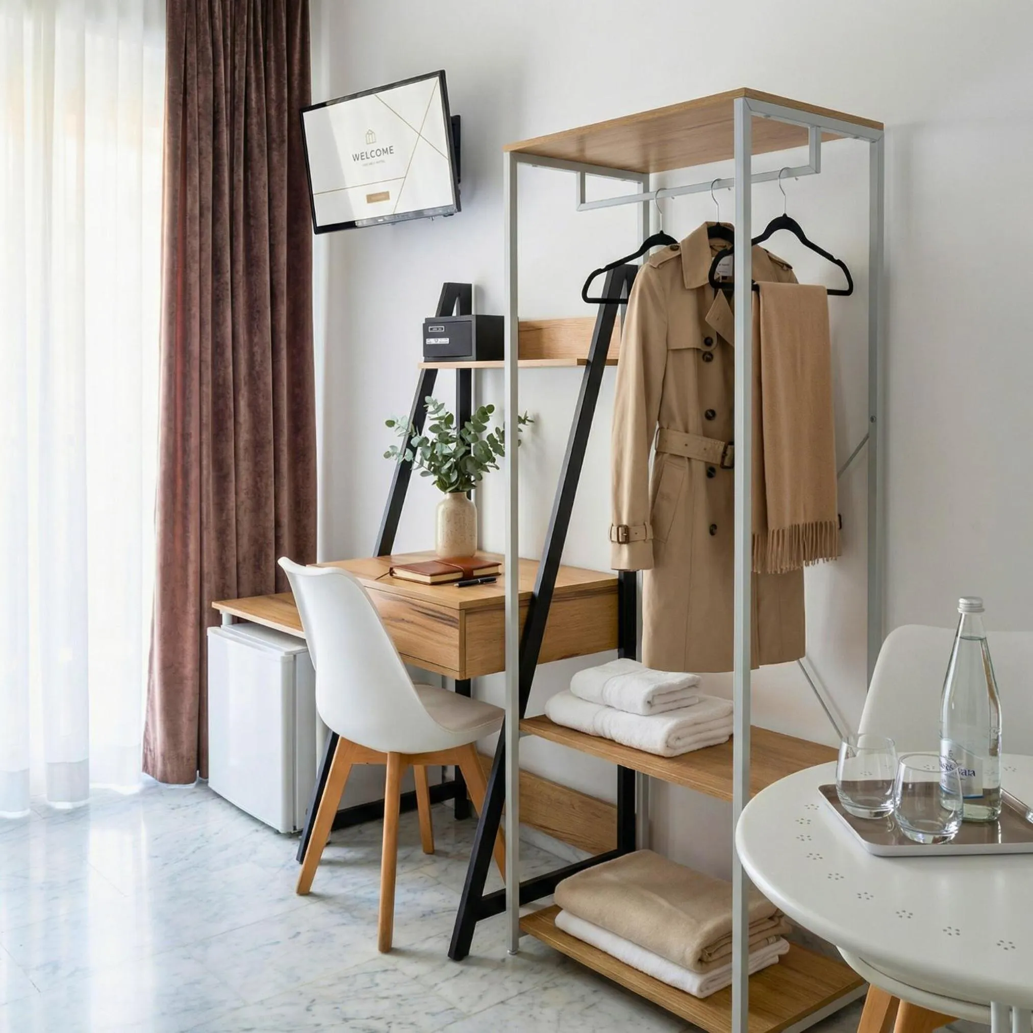 wardrobe in Melo Accommodations