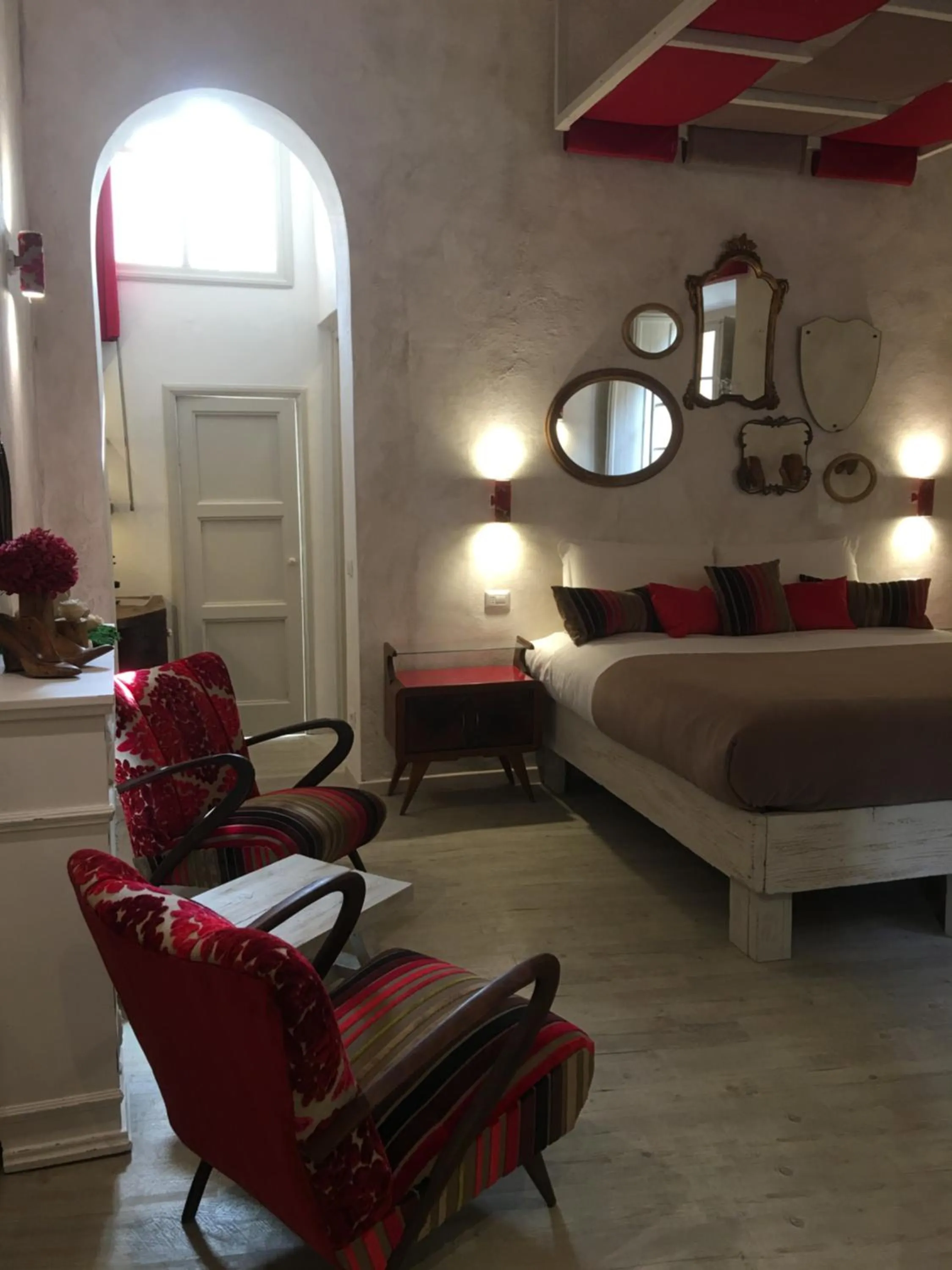 Photo of the whole room in Il Pozzo di Santa Zita