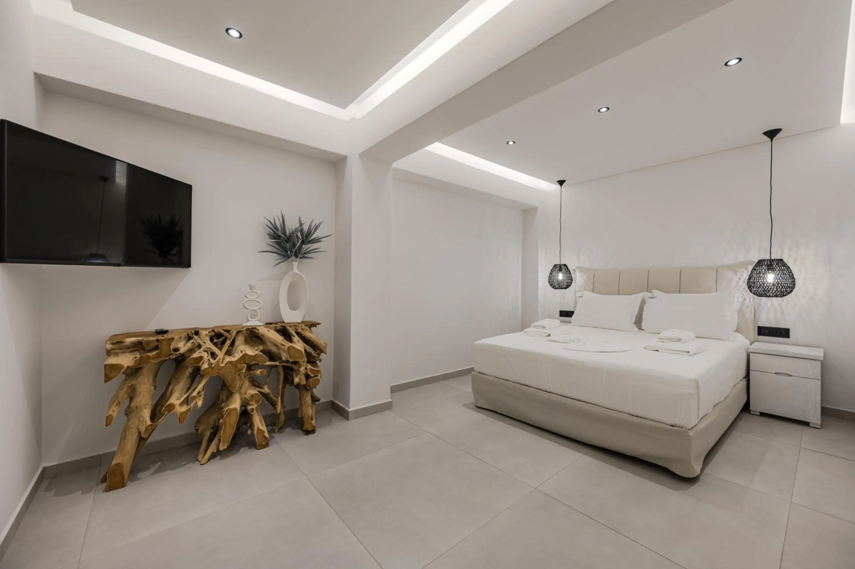 Bed in Metsikas Residence