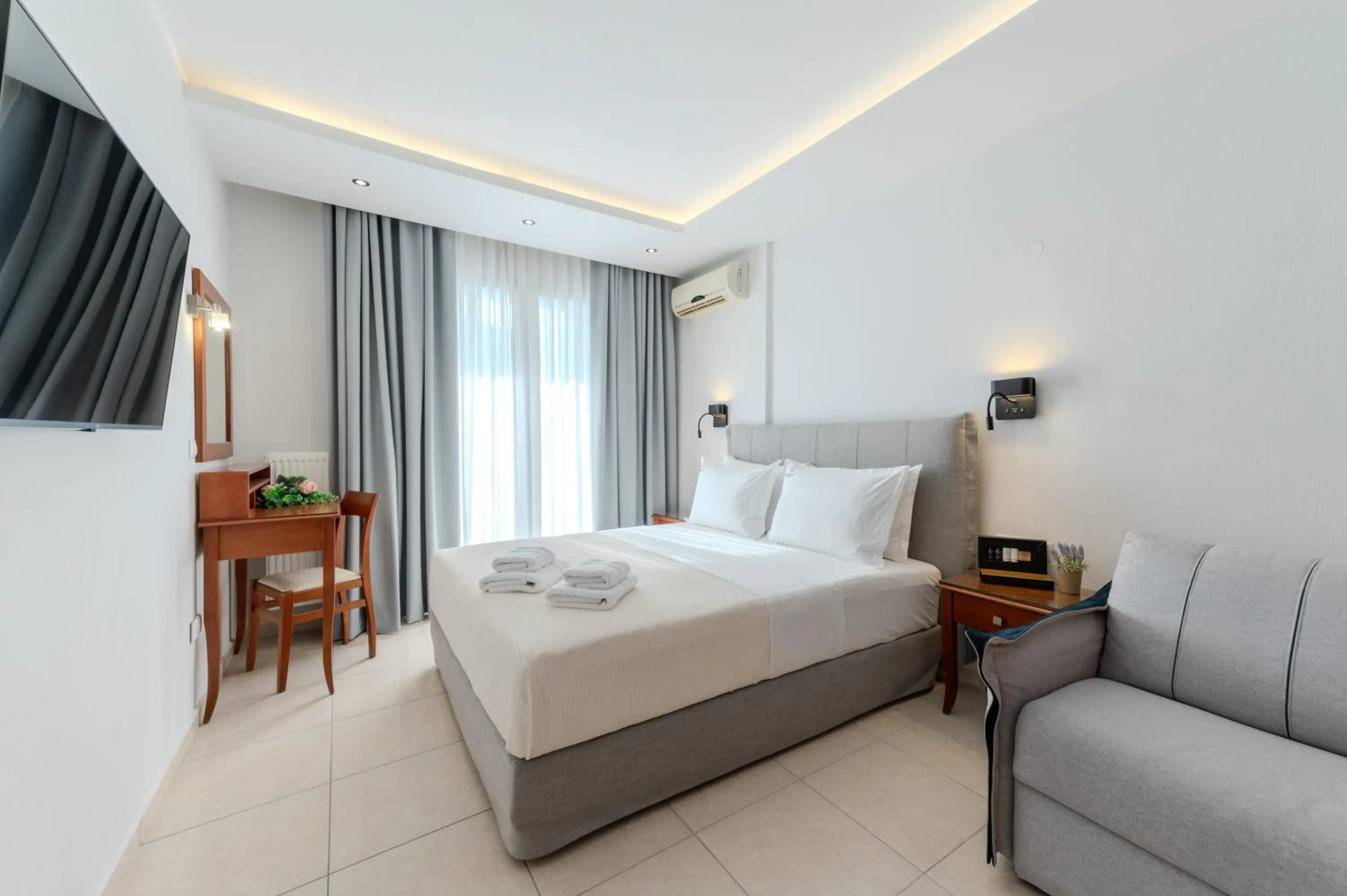 Bed in Metsikas Residence