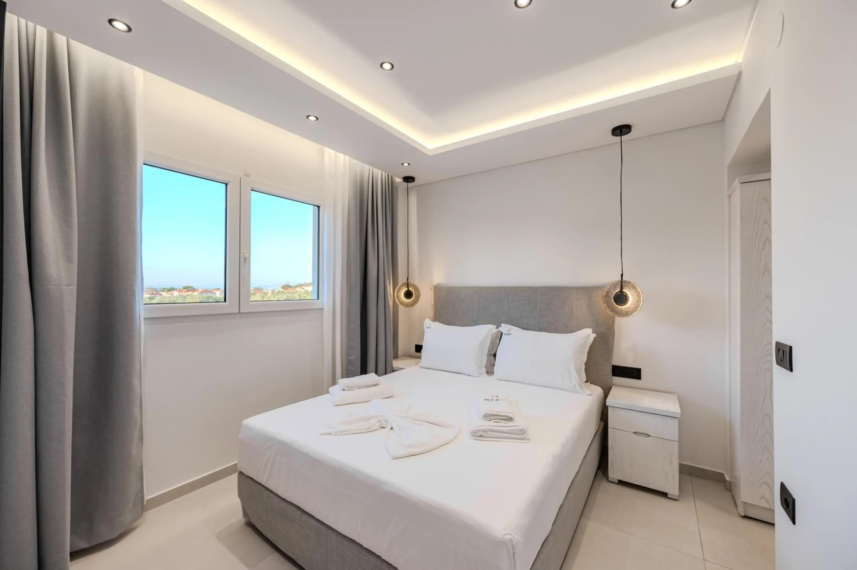 Bed in Metsikas Residence