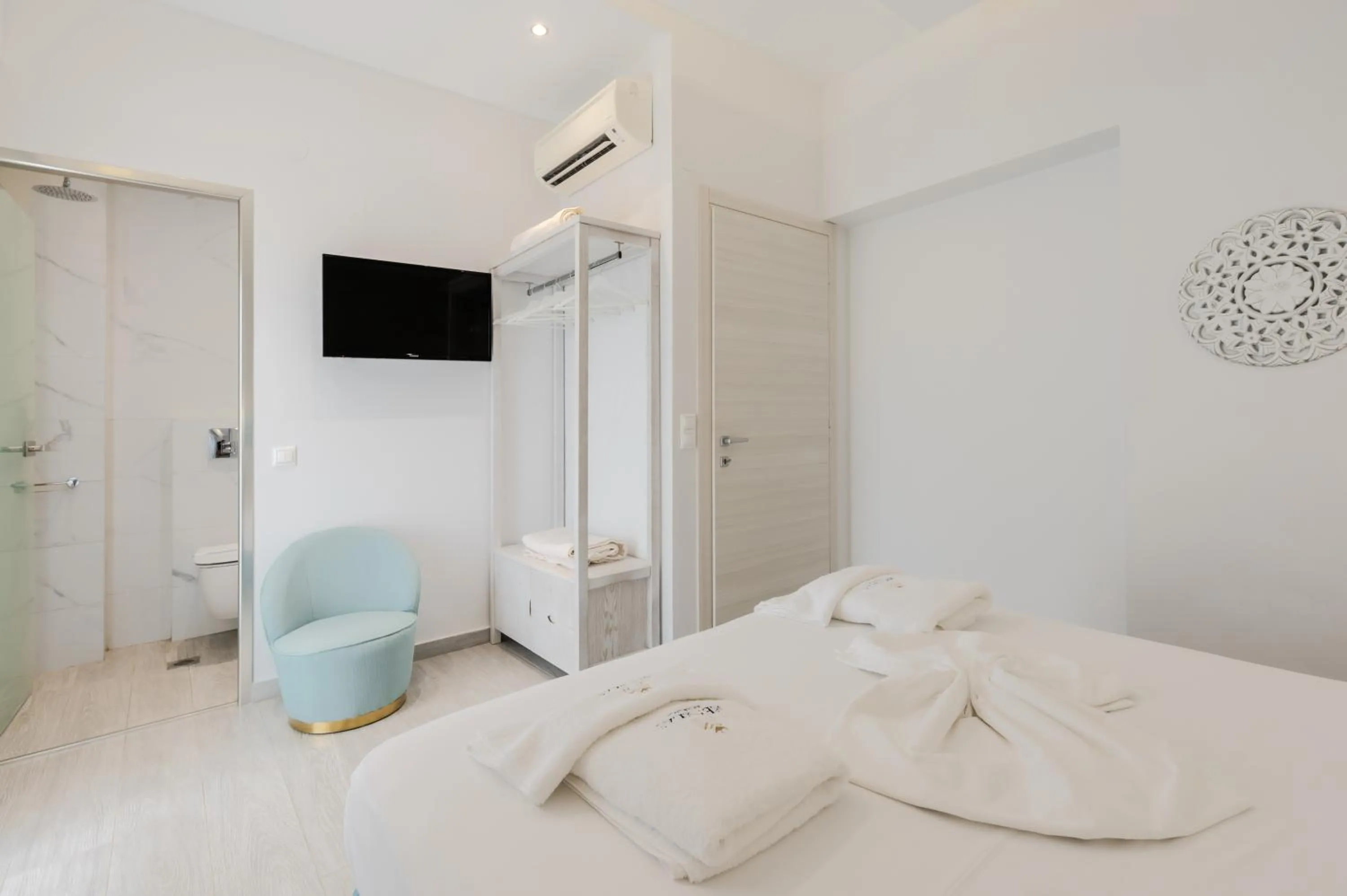 Bed in Metsikas Residence