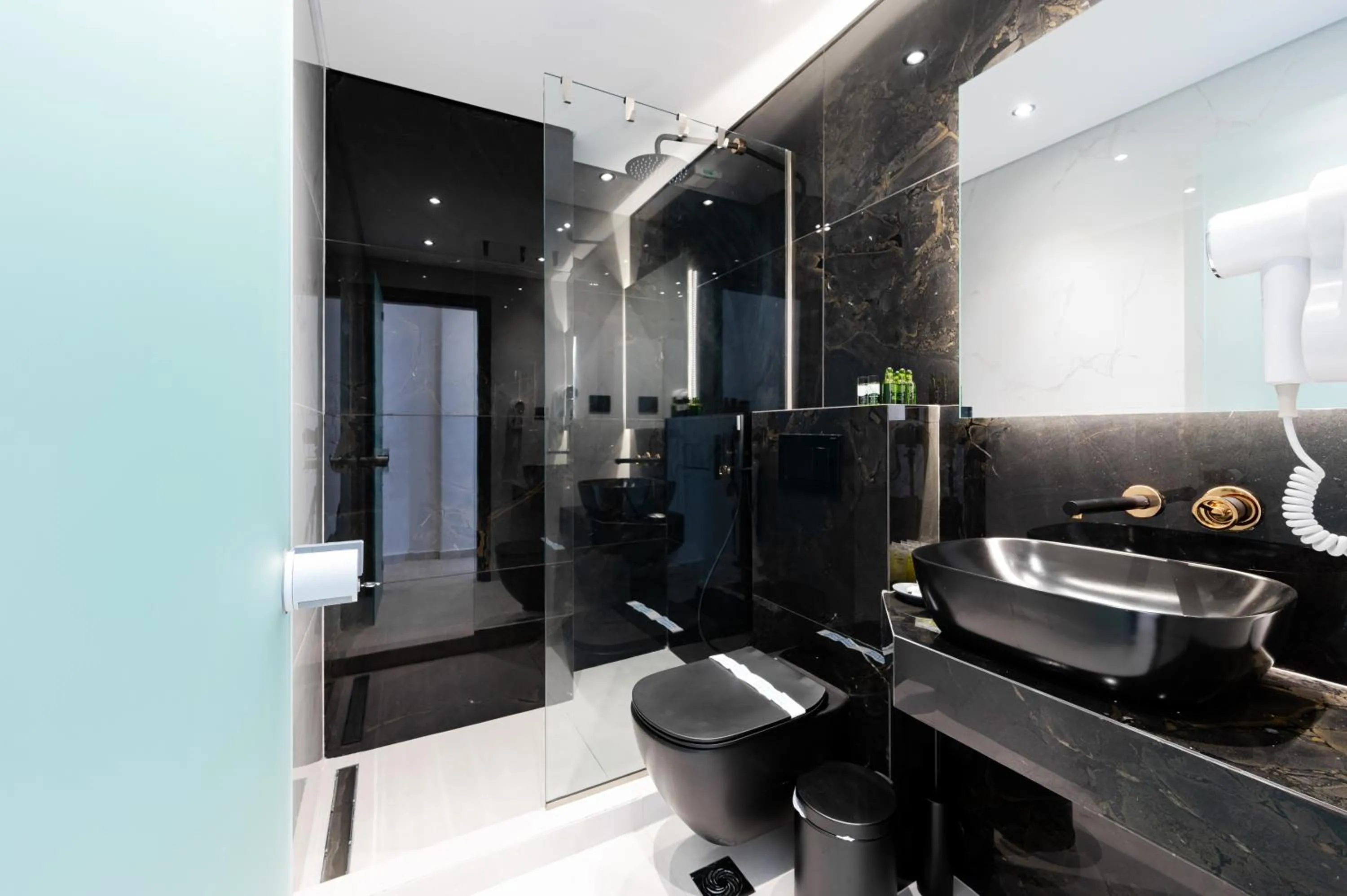 Shower in Metsikas Residence