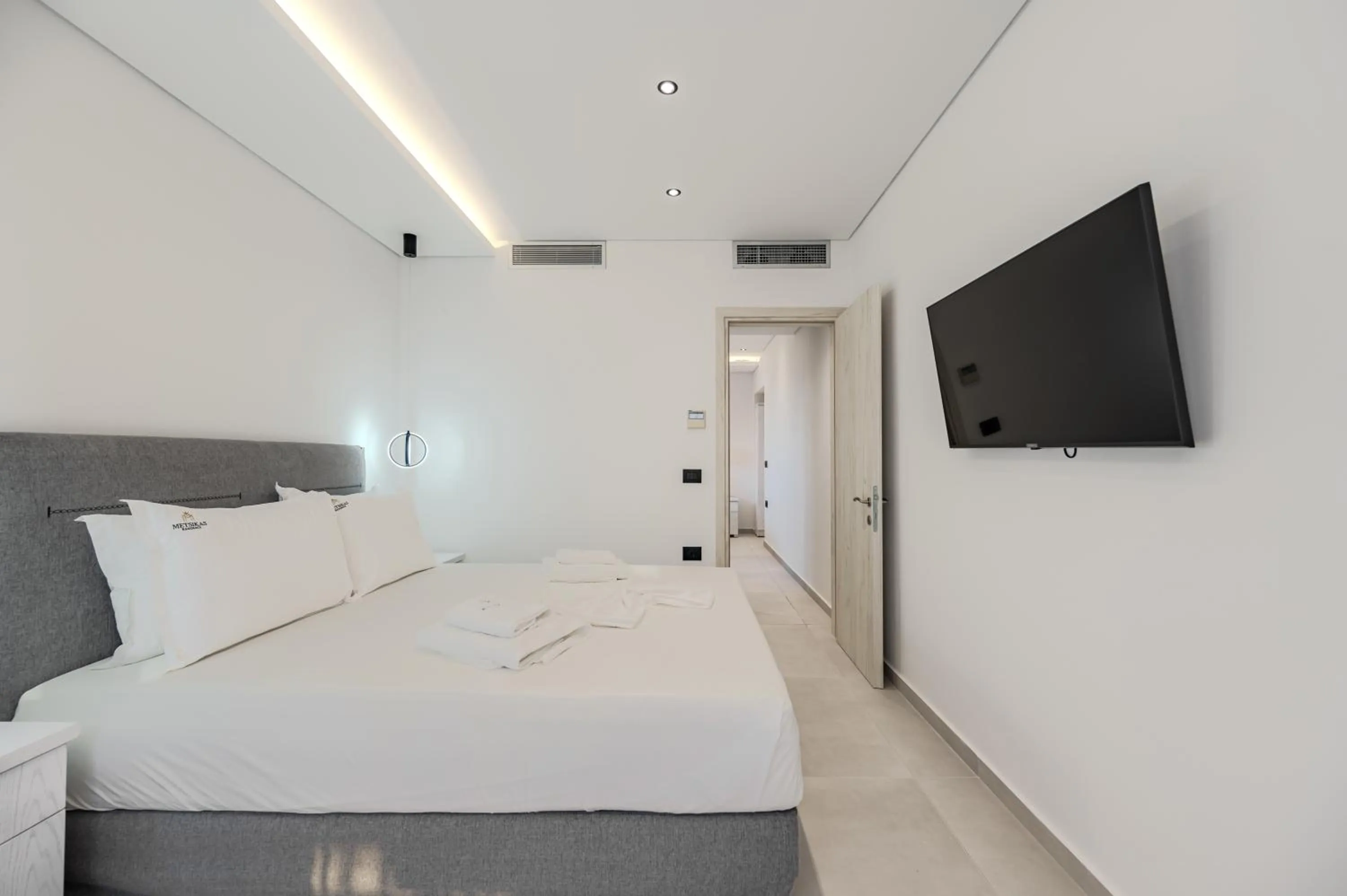 Bed in Metsikas Residence