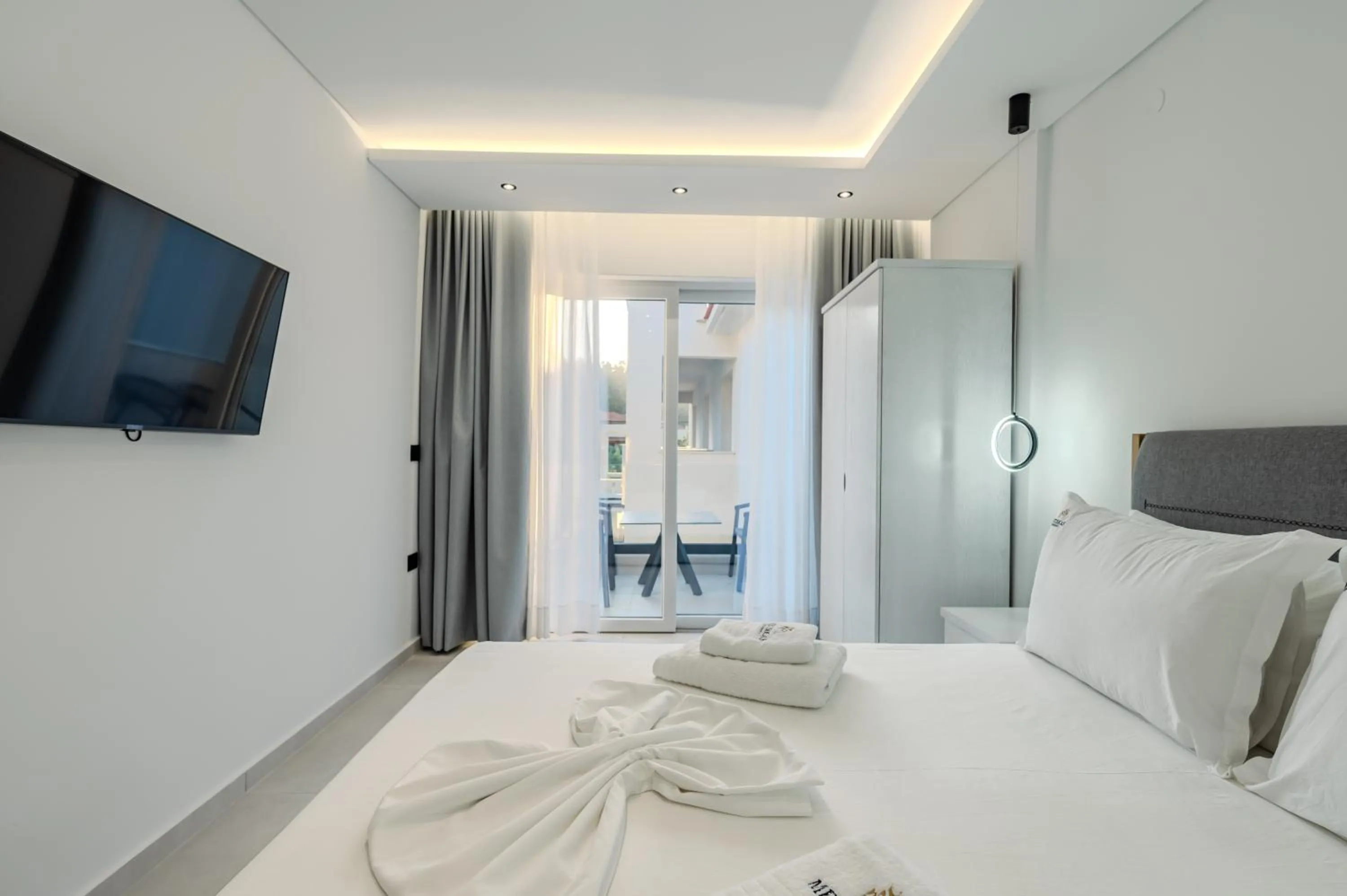 Bed in Metsikas Residence