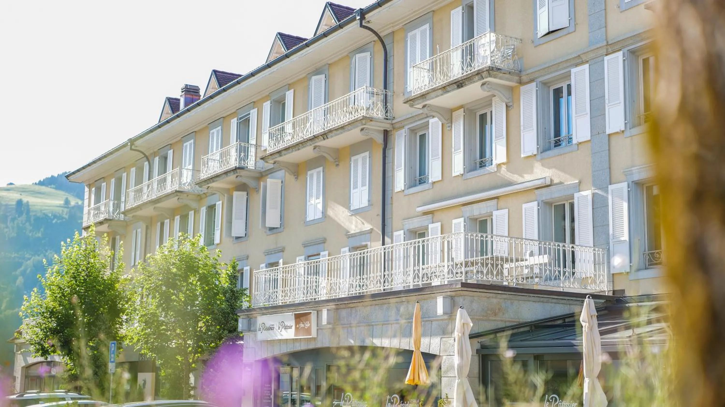 Property building in Résidence le Sapin & Bains de la Gruyère