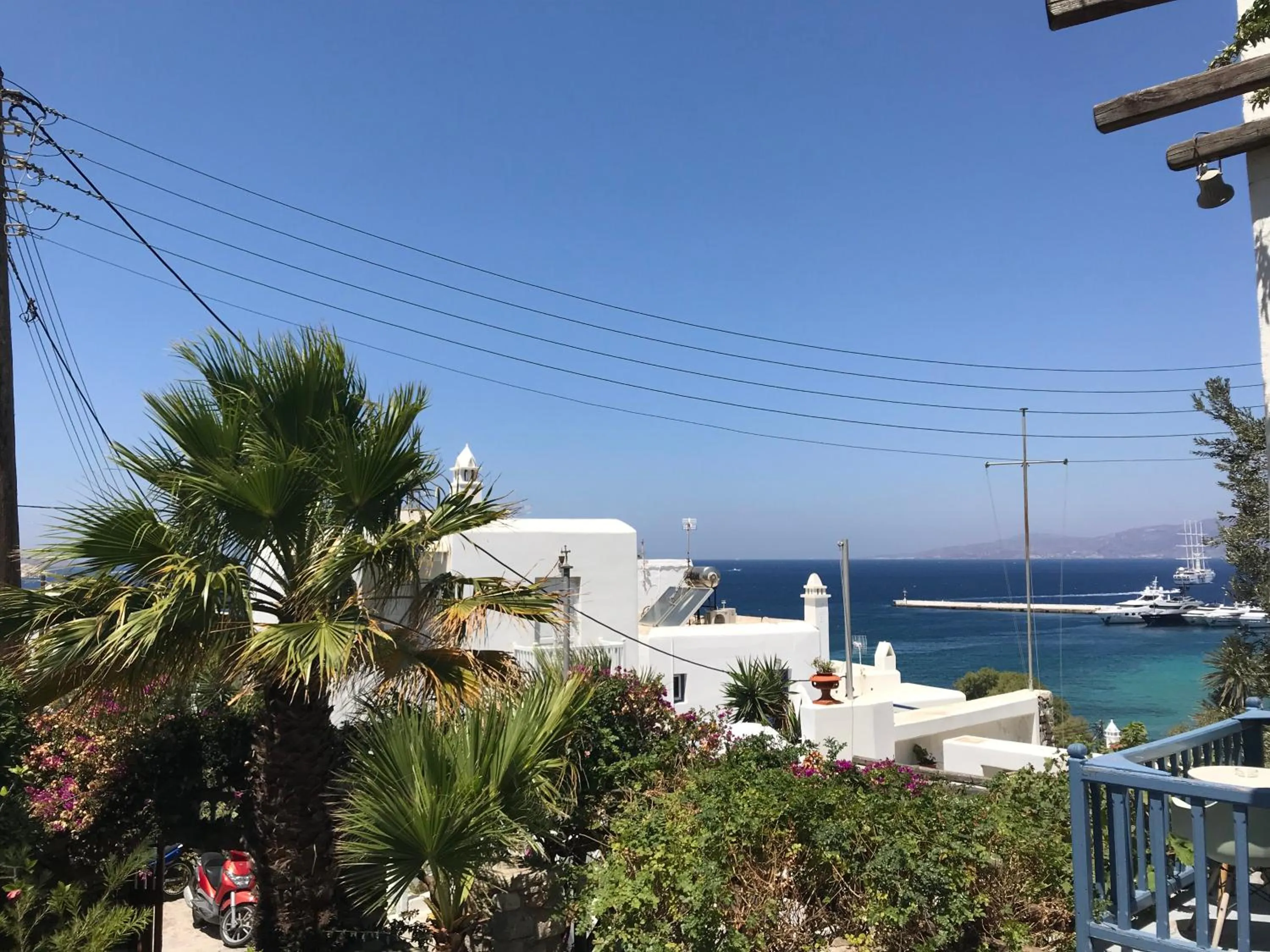 Sea view in Studios & Suites Rania