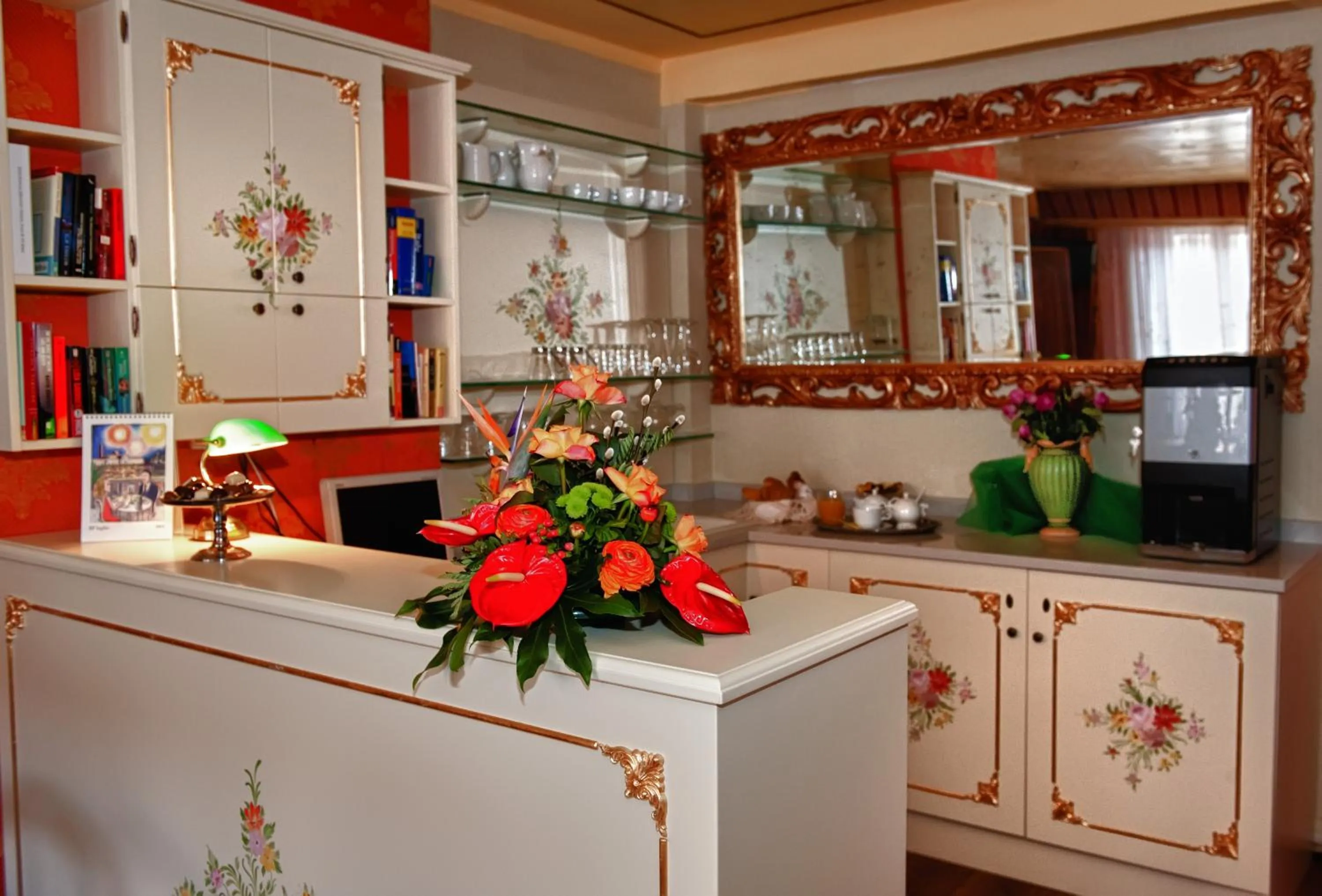 Decorative detail in Locanda Antico Fiore