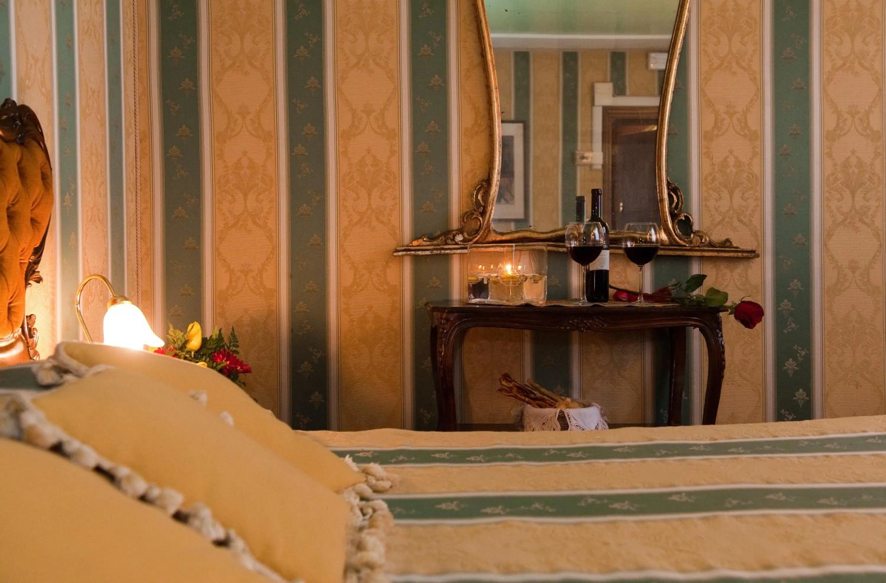 Bed in Locanda Antico Fiore