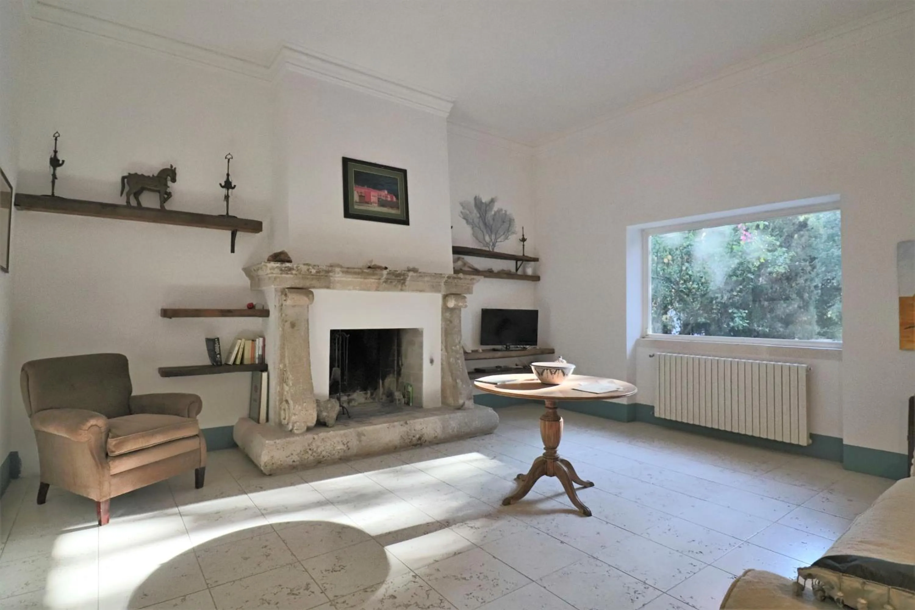 Living room in Relais Delle Rose