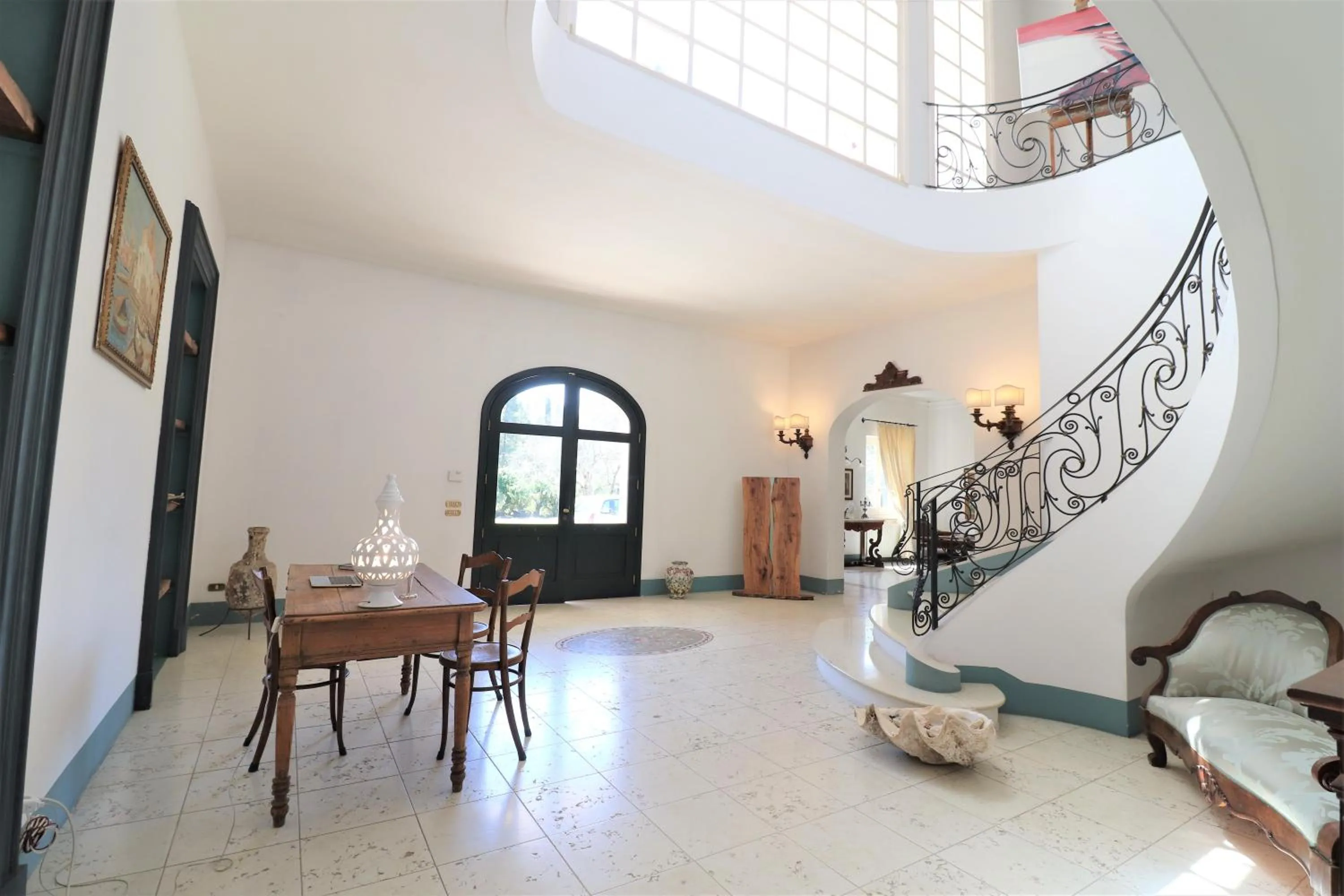 Lobby or reception in Relais Delle Rose