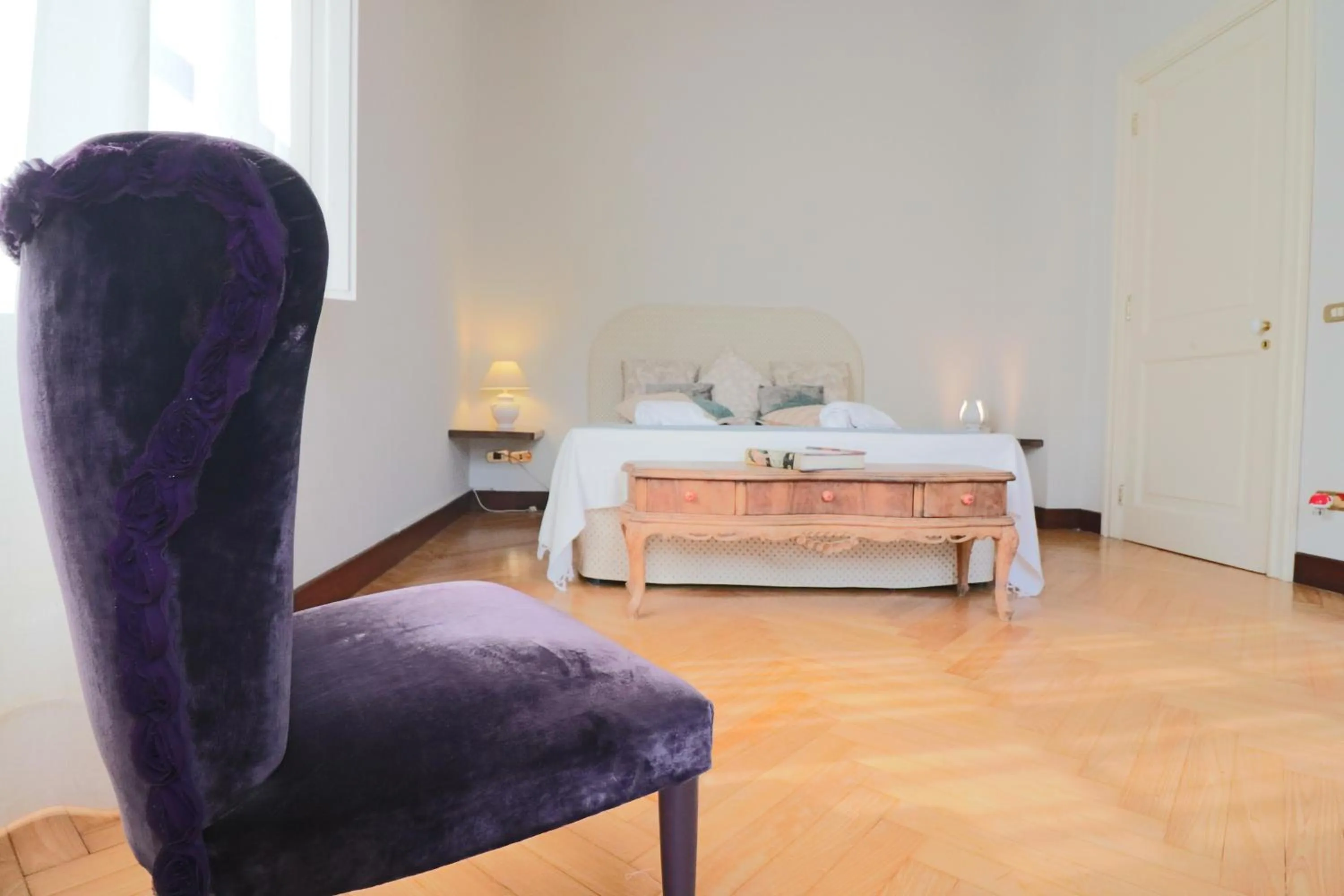 Bed in Relais Delle Rose