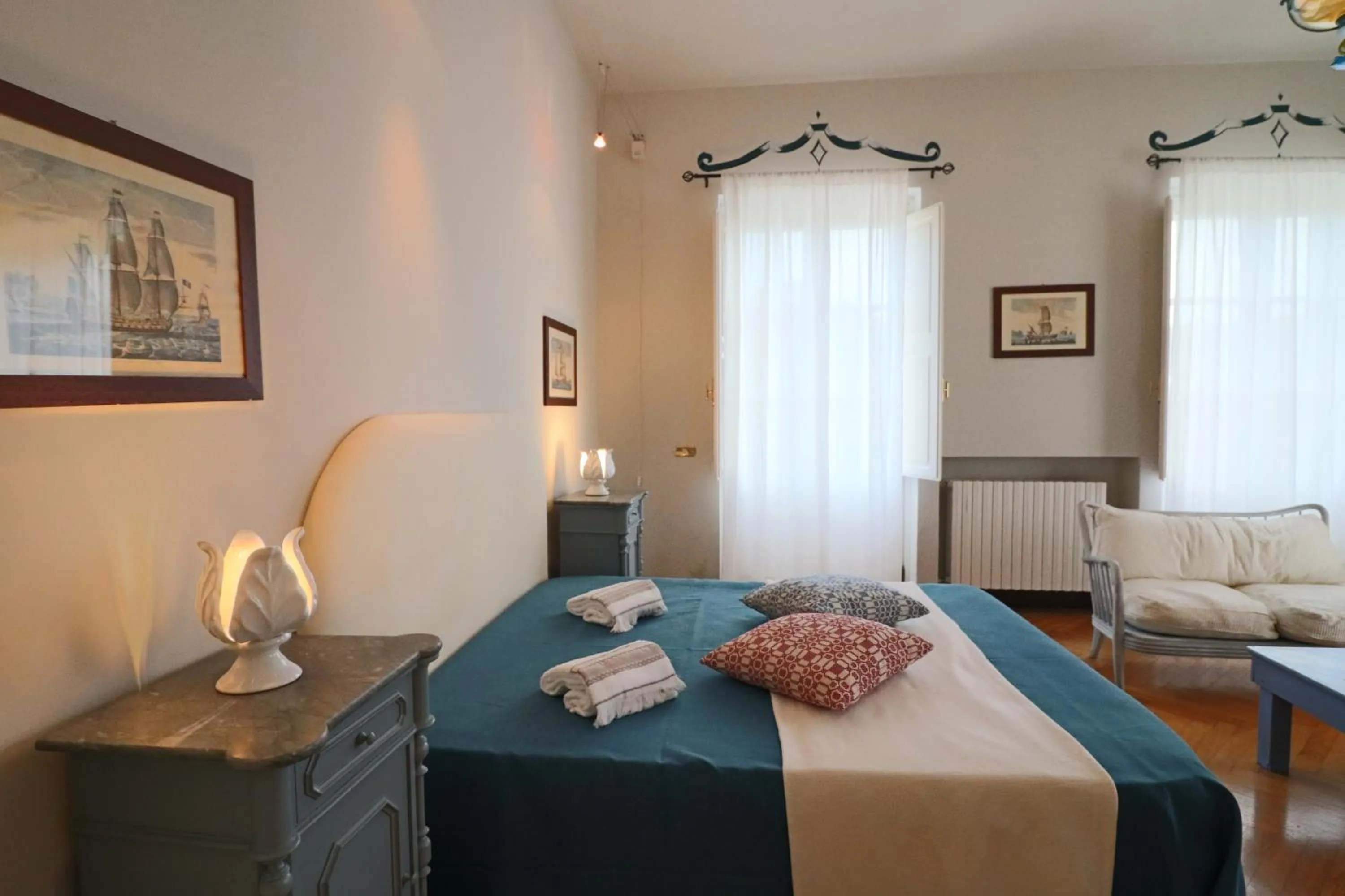 Bed in Relais Delle Rose