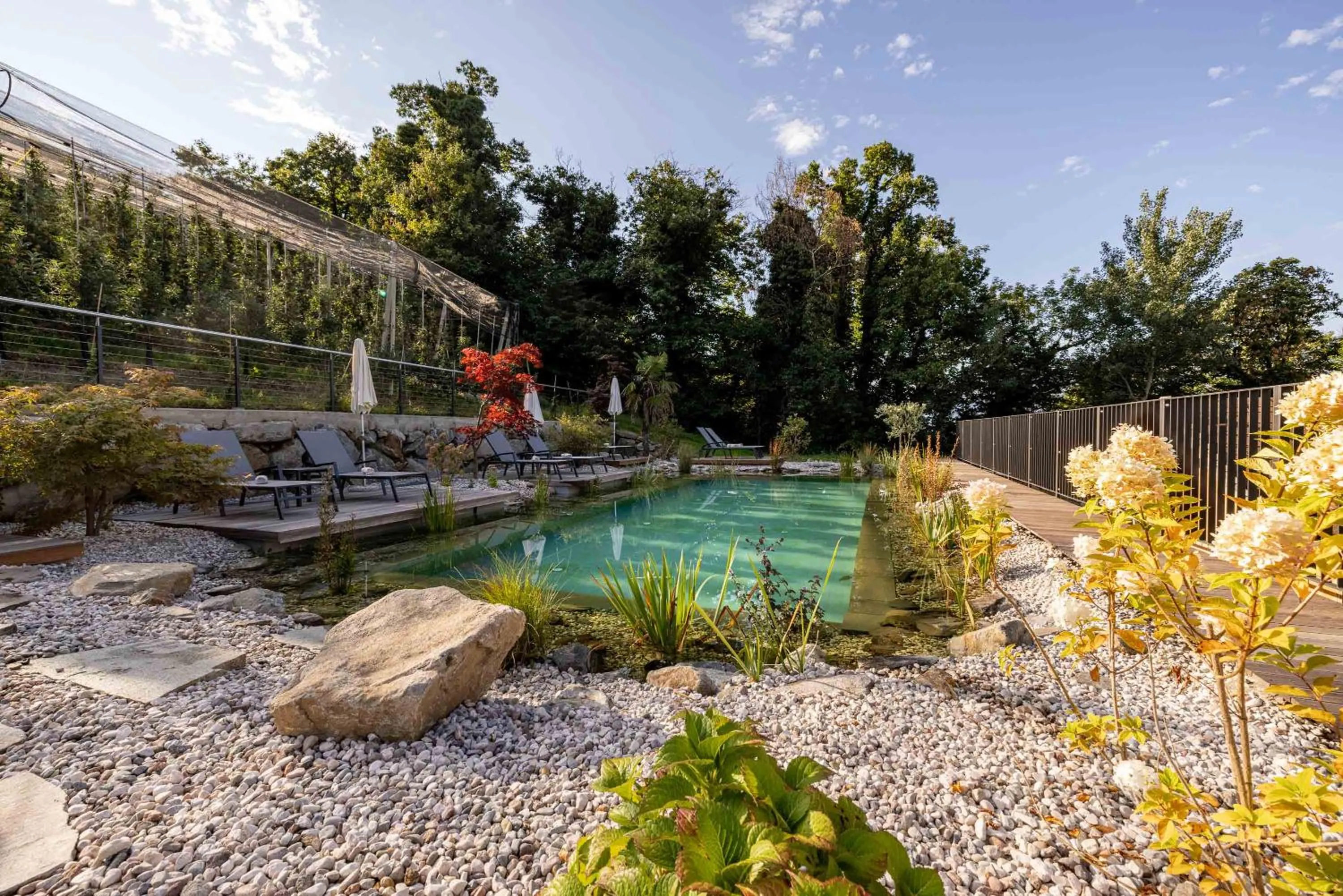 Garden in Hotel Finkenhof - Feel at home