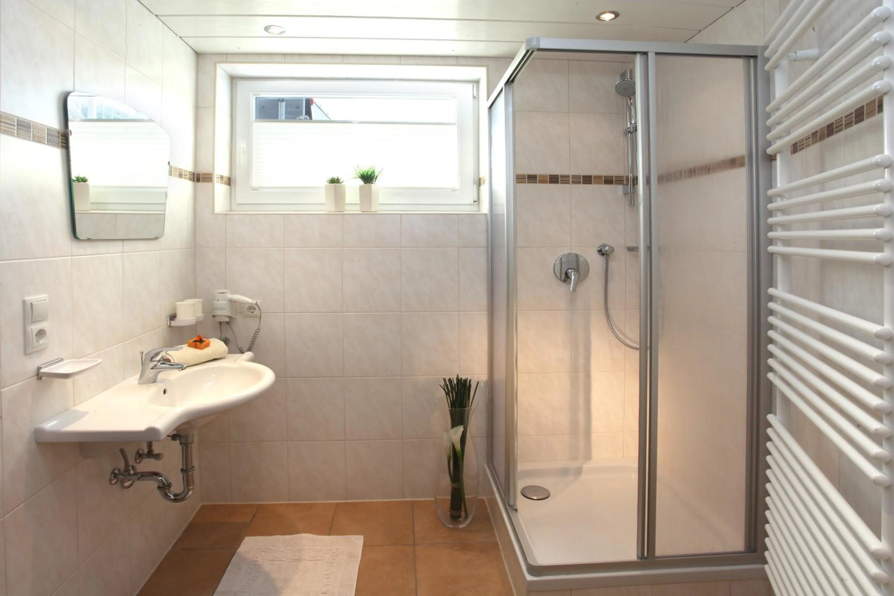 Bathroom in Apart Hotel Arno