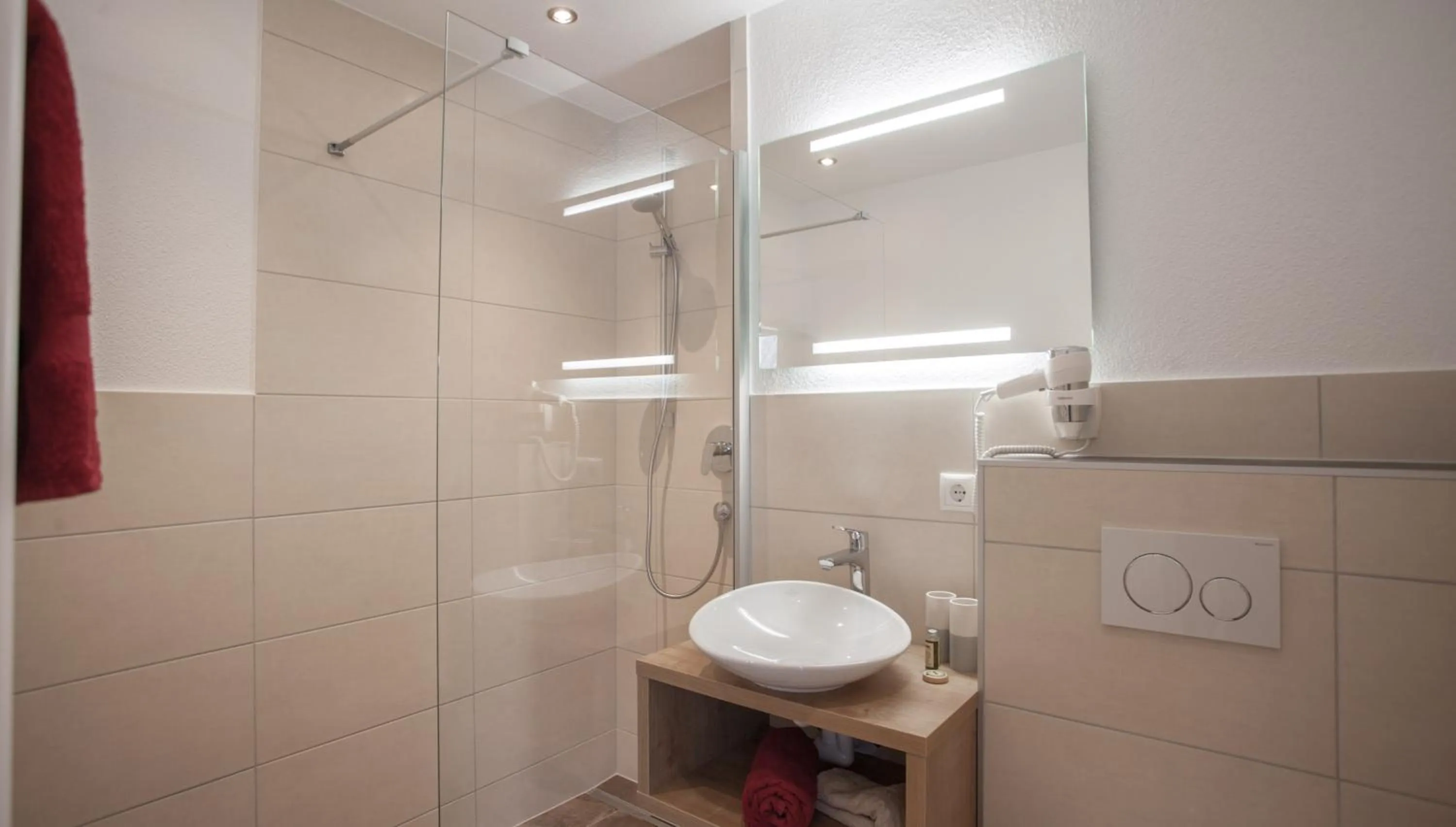 Bathroom in Apart Hotel Arno