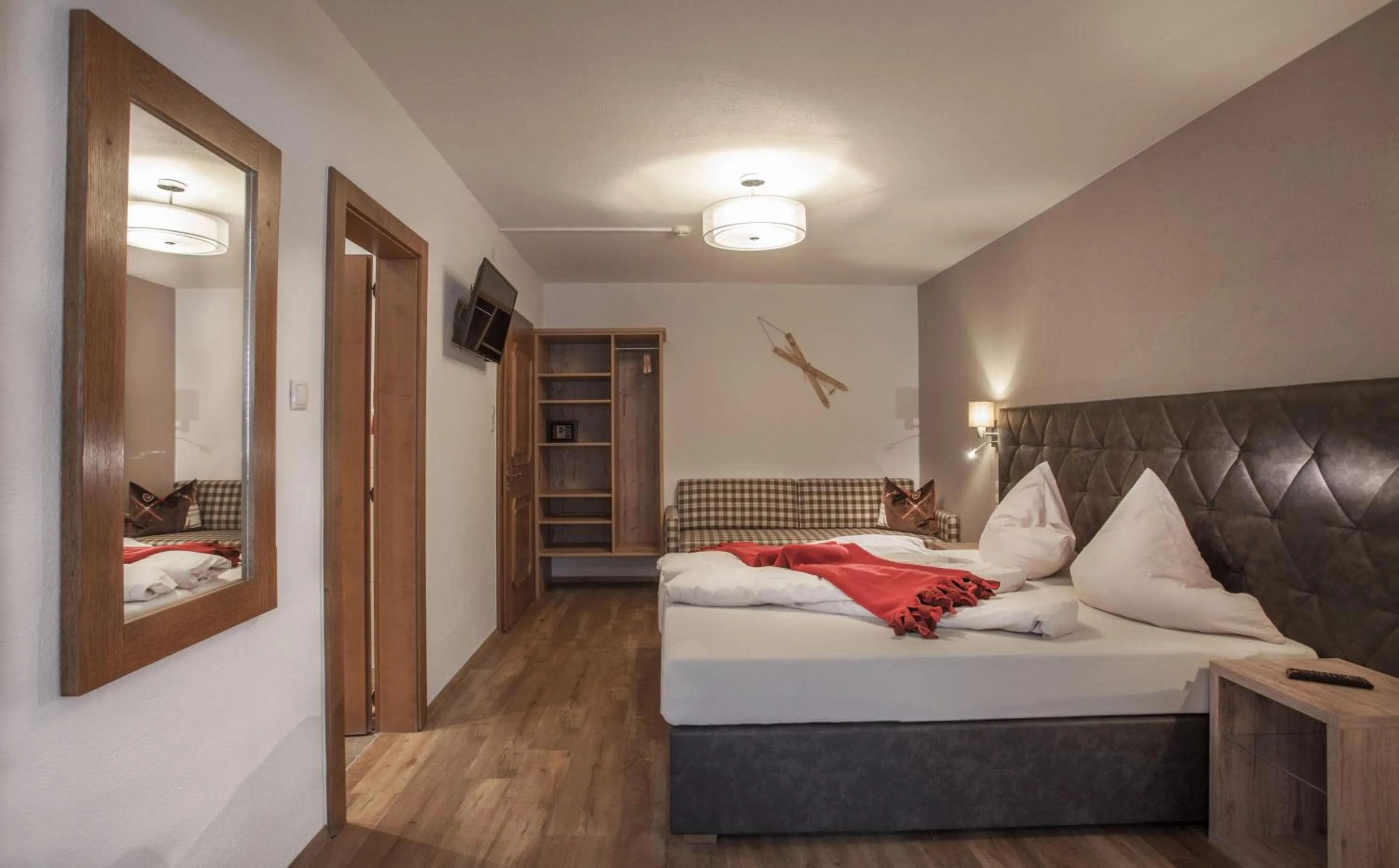 Bed in Apart Hotel Arno