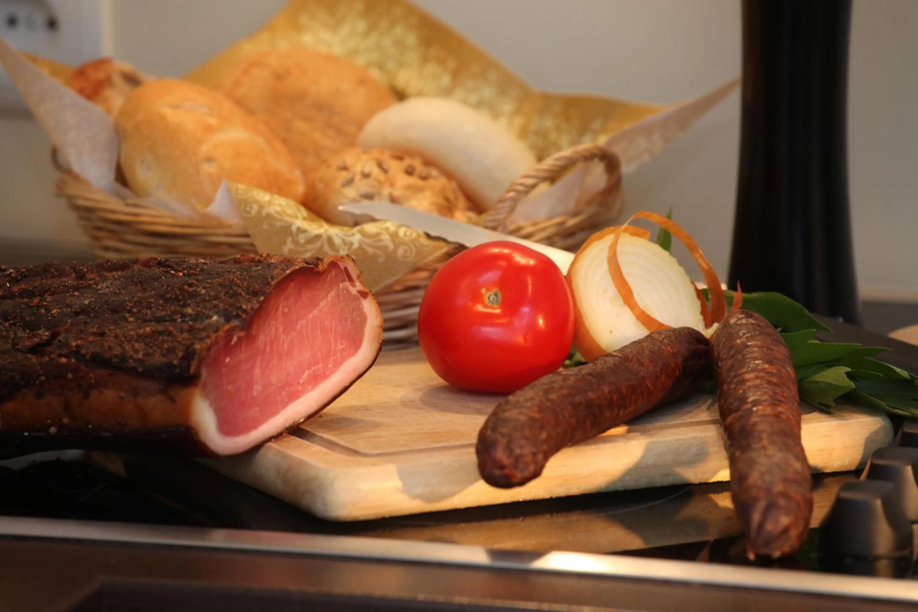 Breakfast in Apart Hotel Arno