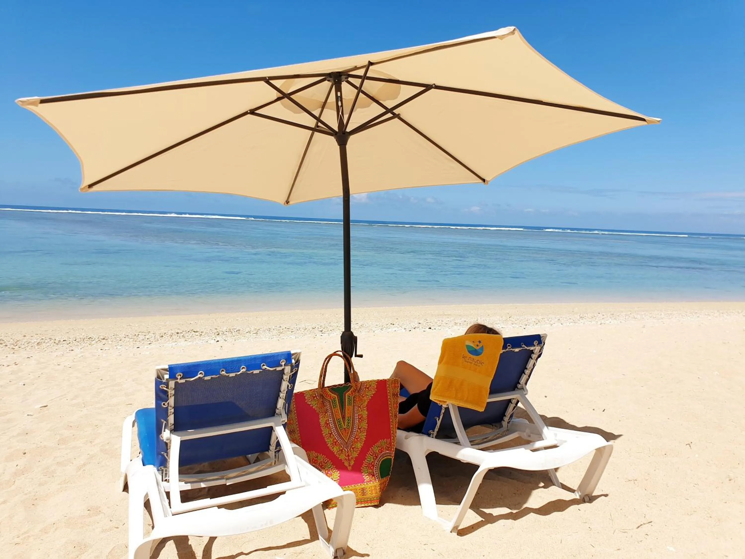Beach in Le Nautile Beachfront