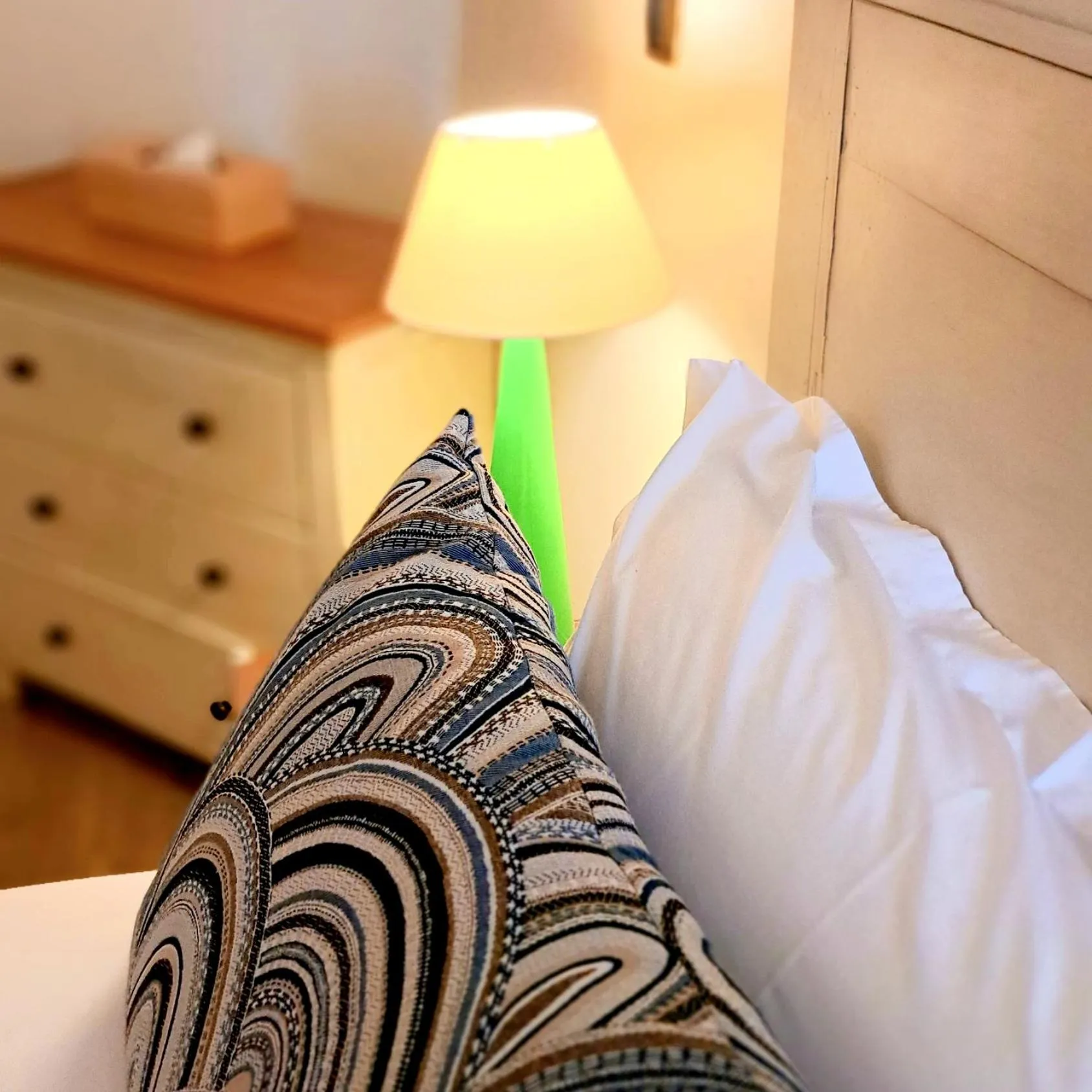 Bed in Le Nautile Beachfront