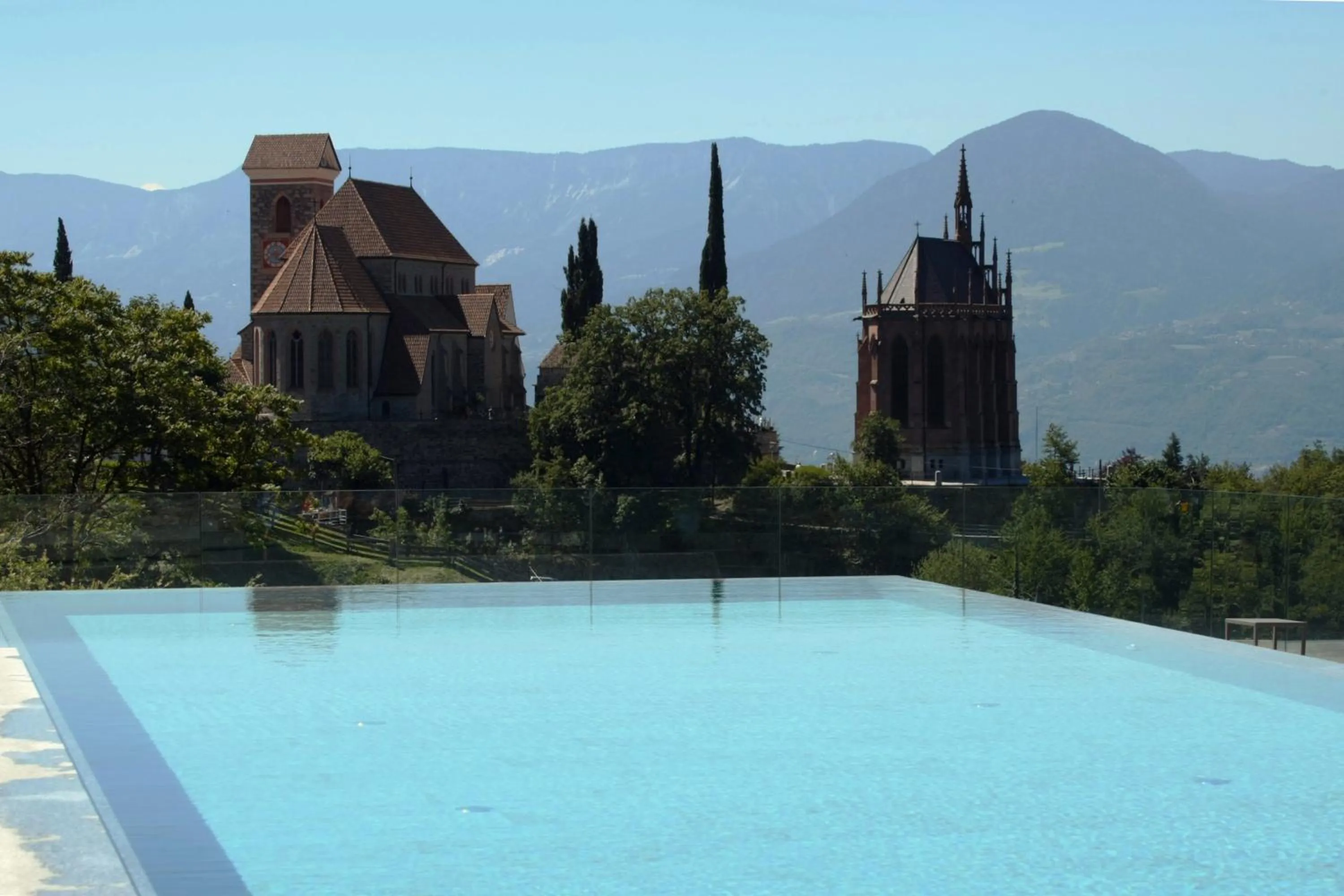 Swimming pool in Hotel Finkennest - Panoramic Garden Resort