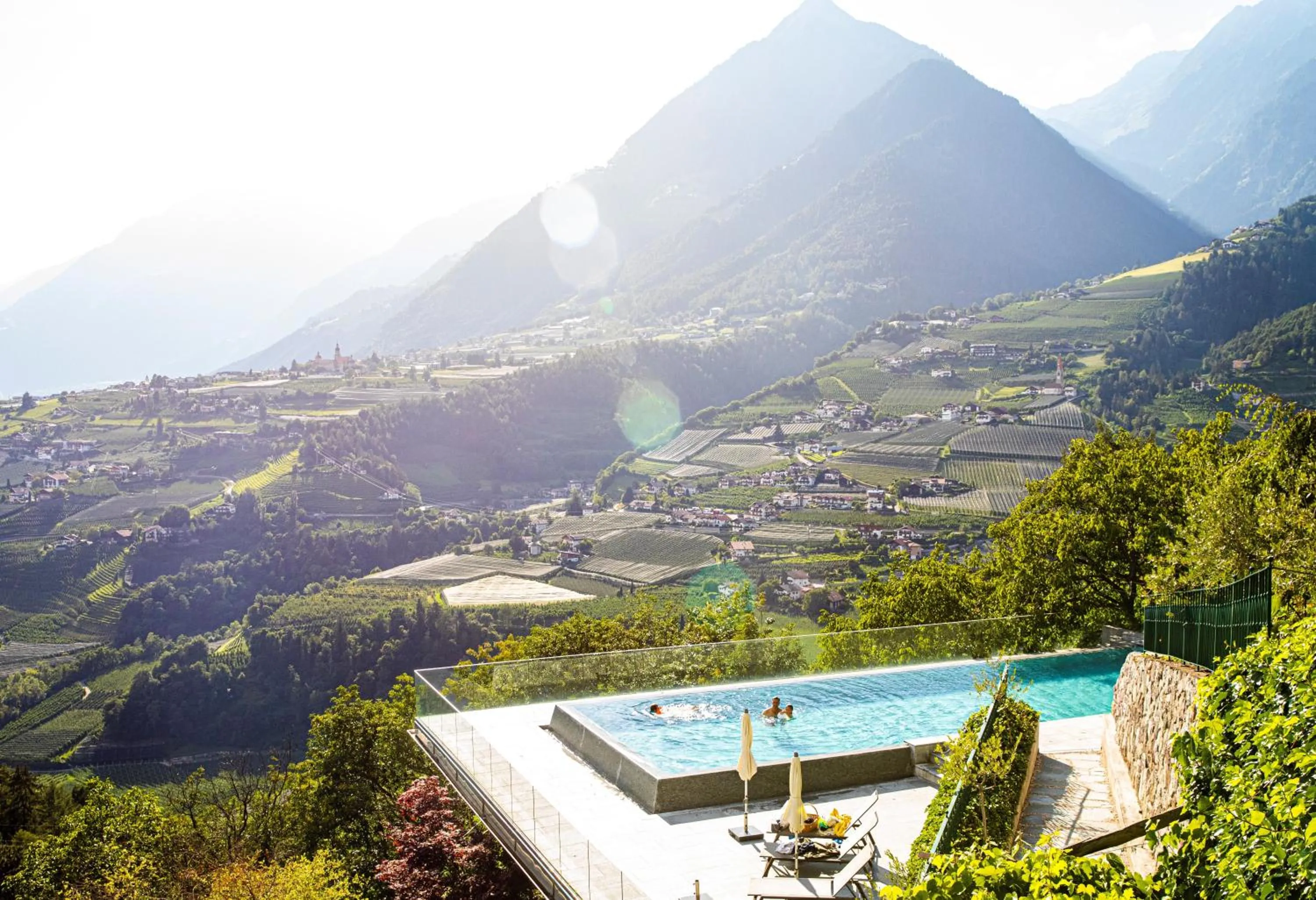 Natural landscape in Hotel Finkennest - Panoramic Garden Resort