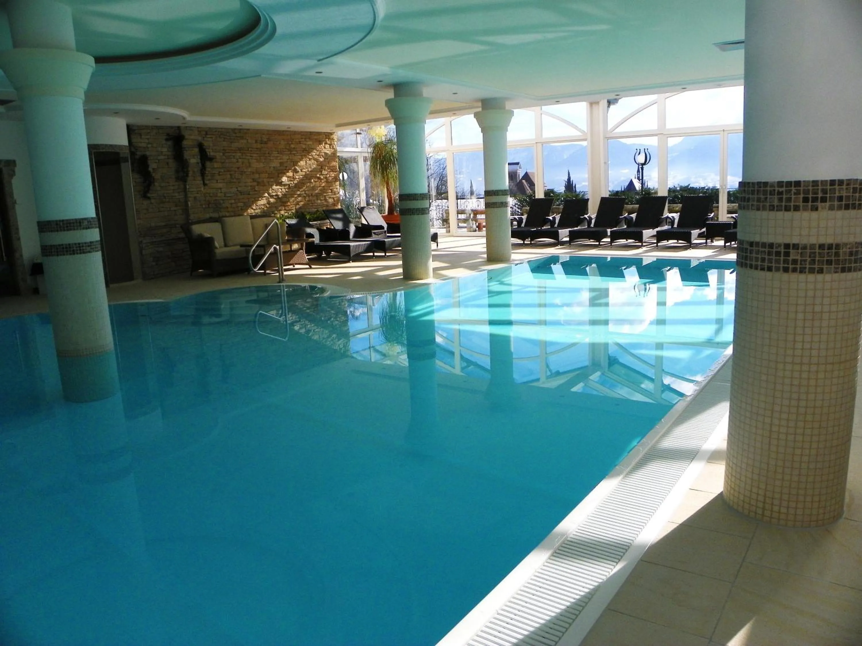 Swimming pool in Hotel Finkennest - Panoramic Garden Resort
