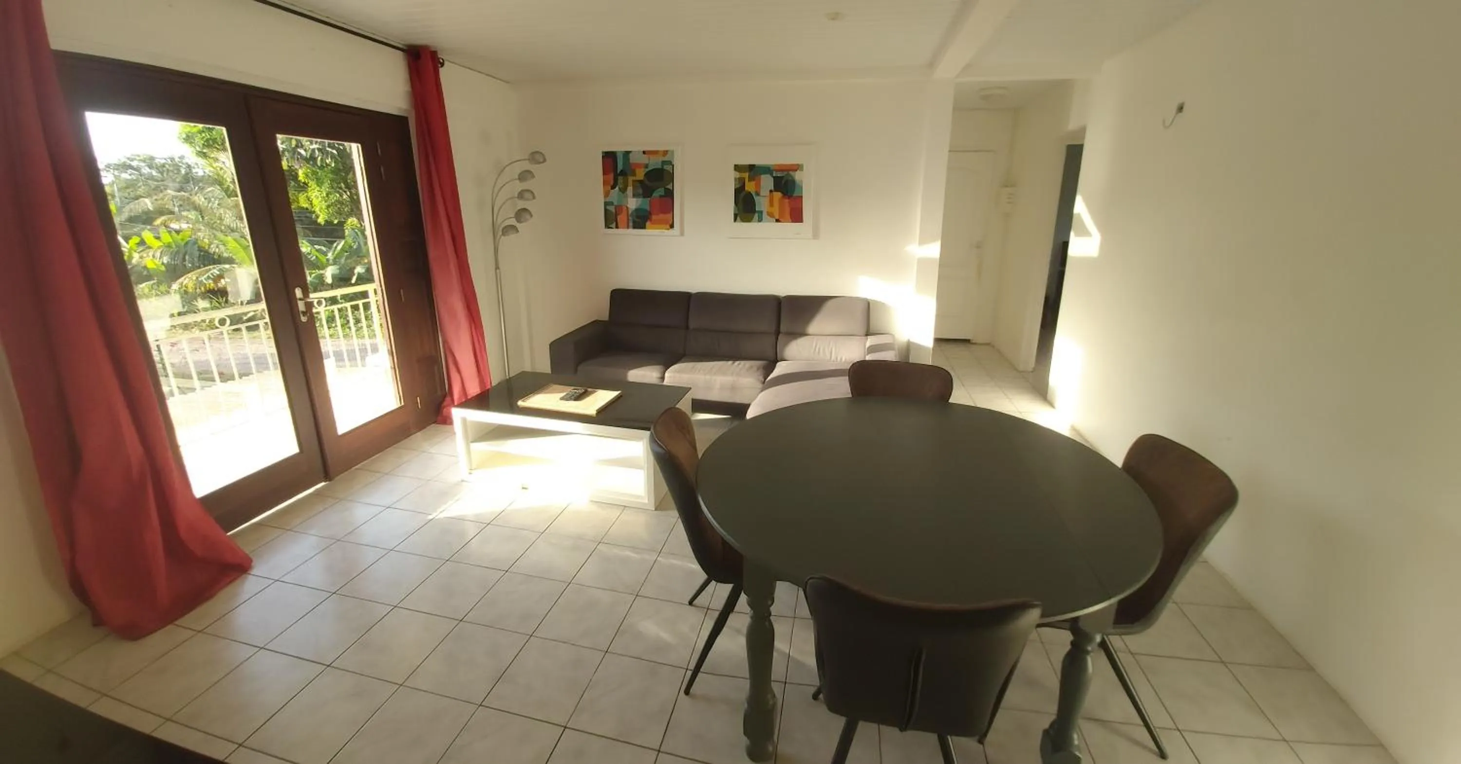 Living room in Au Petit Canal Fleuri