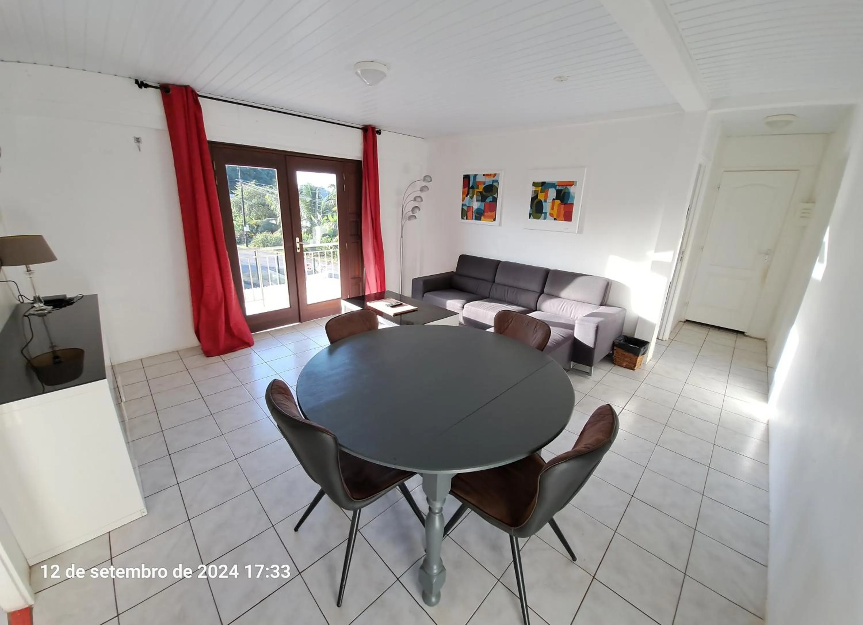 Living room in Au Petit Canal Fleuri