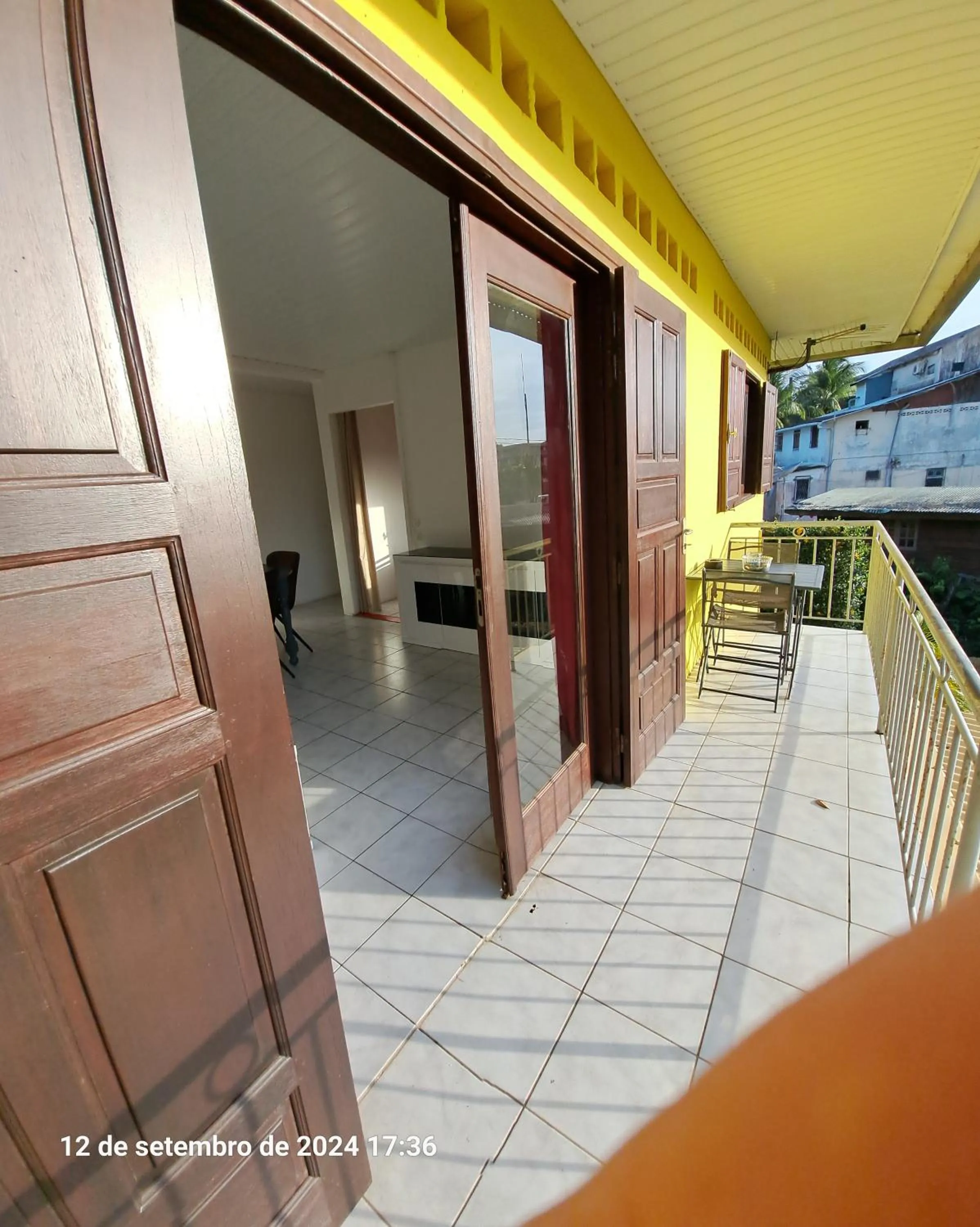 Balcony/Terrace in Au Petit Canal Fleuri