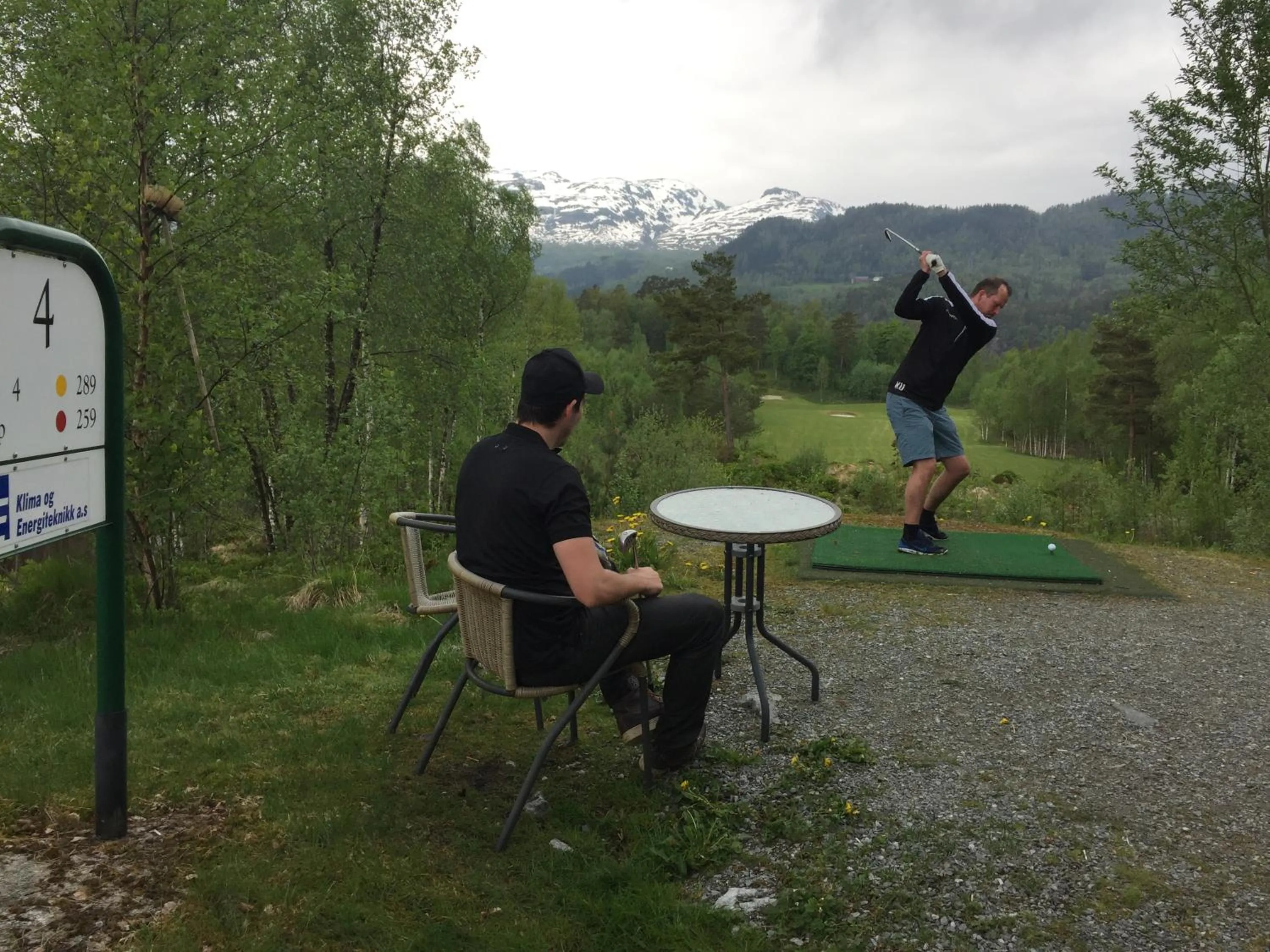 Golfcourse in Sauda Fjordhotell