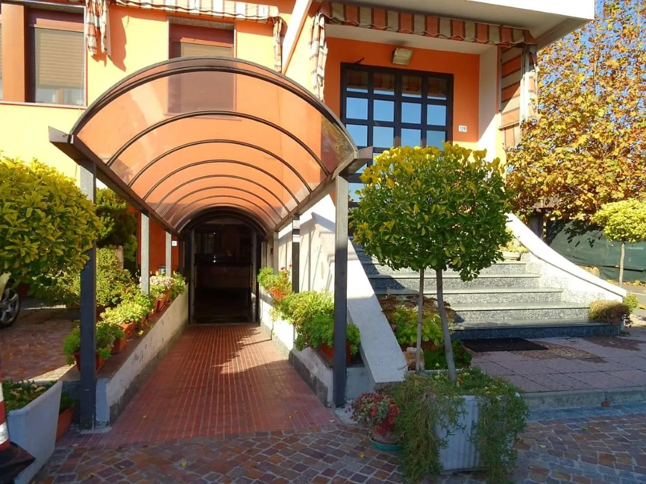 Lobby or reception in Albergo Ristorante Il Delfino